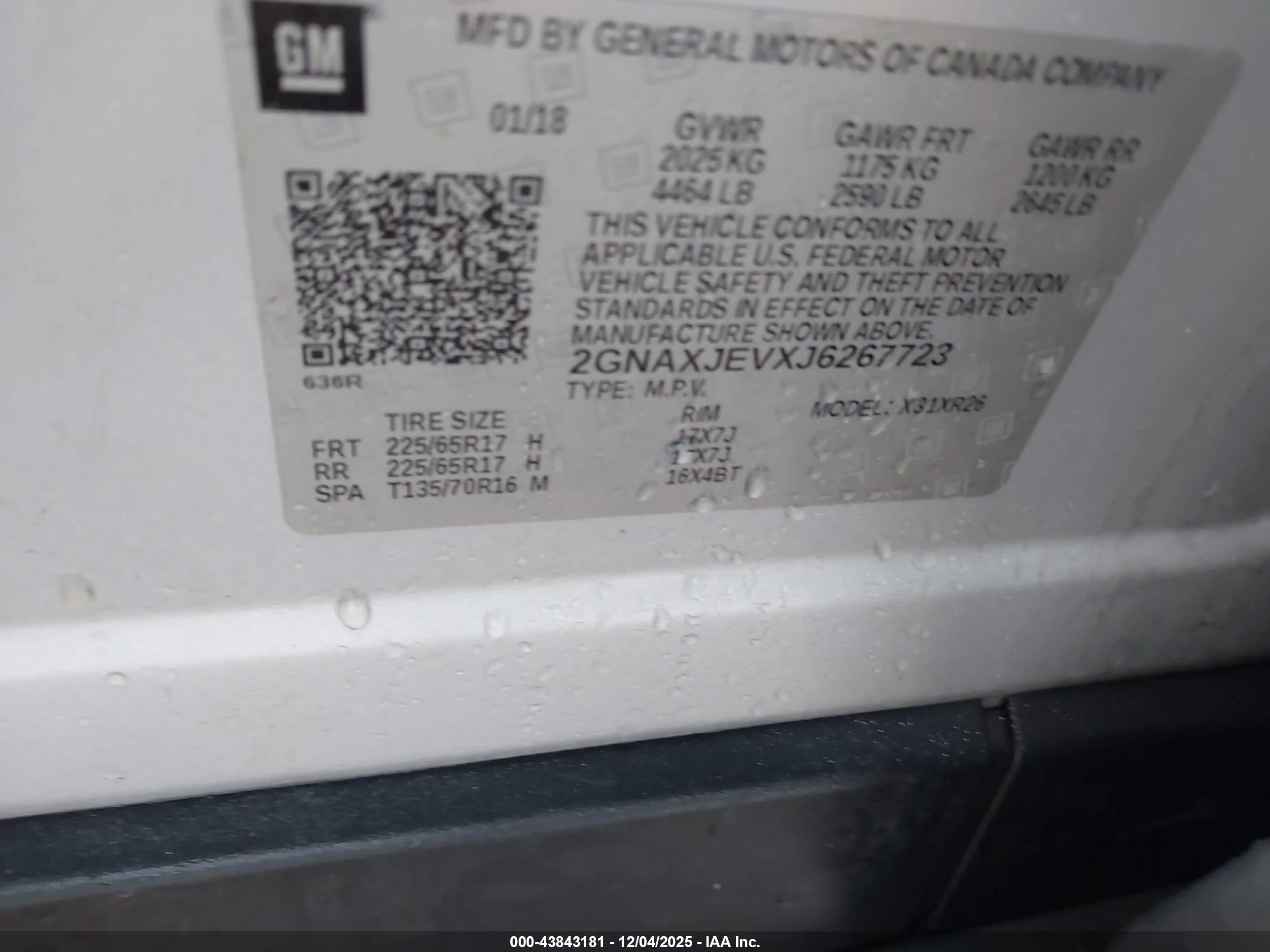 CHEVROLET EQUINOX image 9