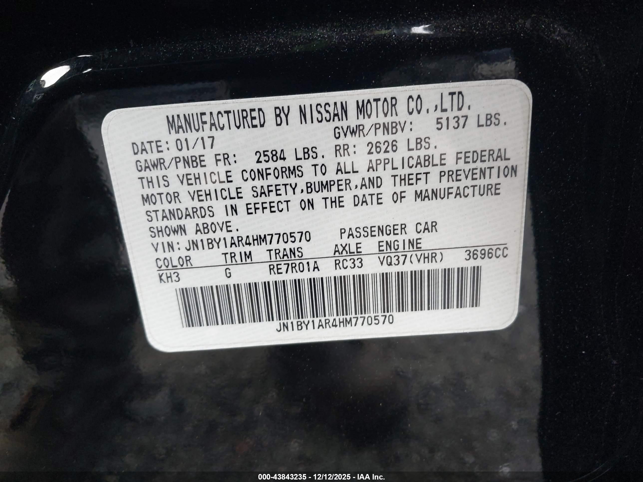 INFINITI Q70 image 9