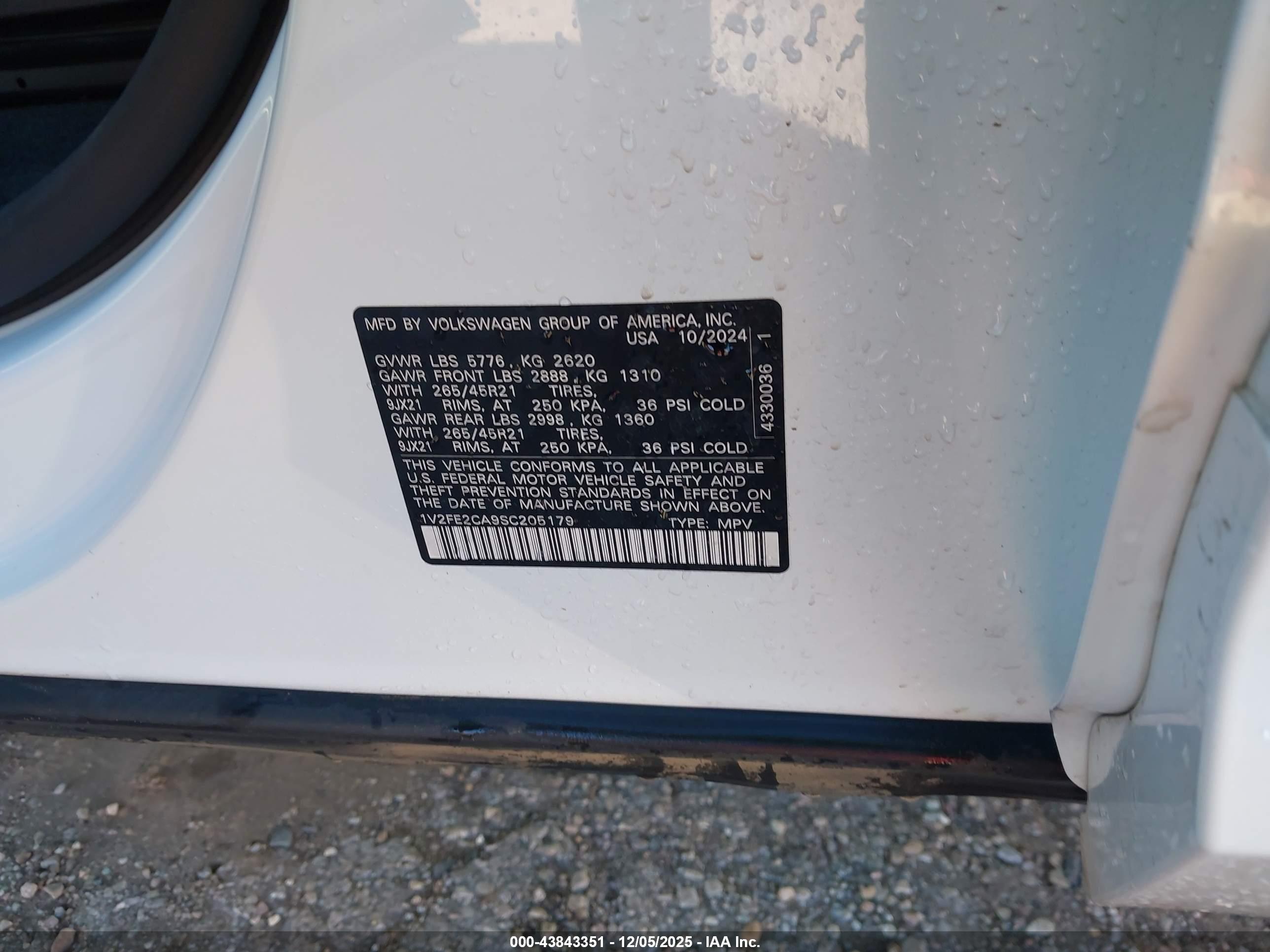 VOLKSWAGEN ATLAS image 9