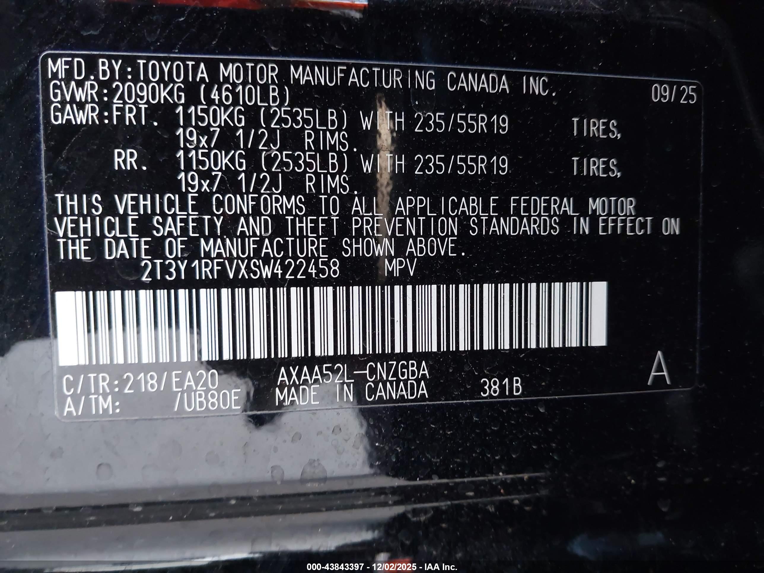 TOYOTA RAV4 image 9