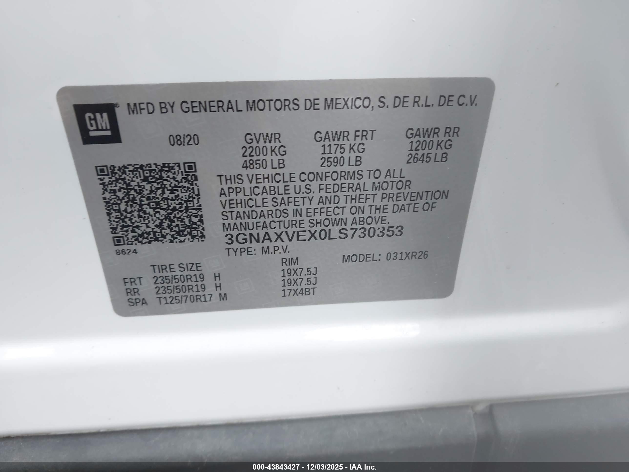CHEVROLET EQUINOX image 9