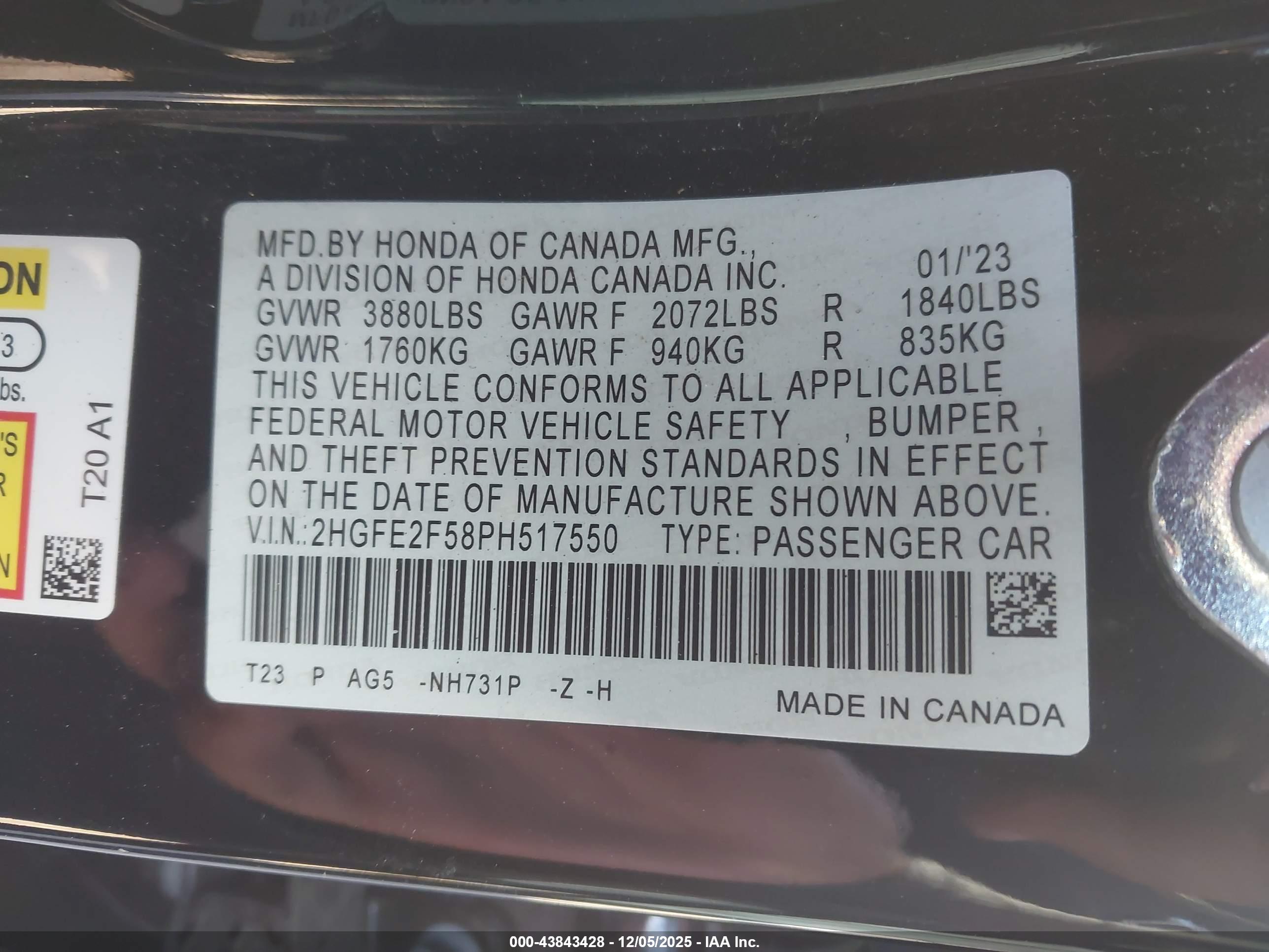HONDA CIVIC image 9