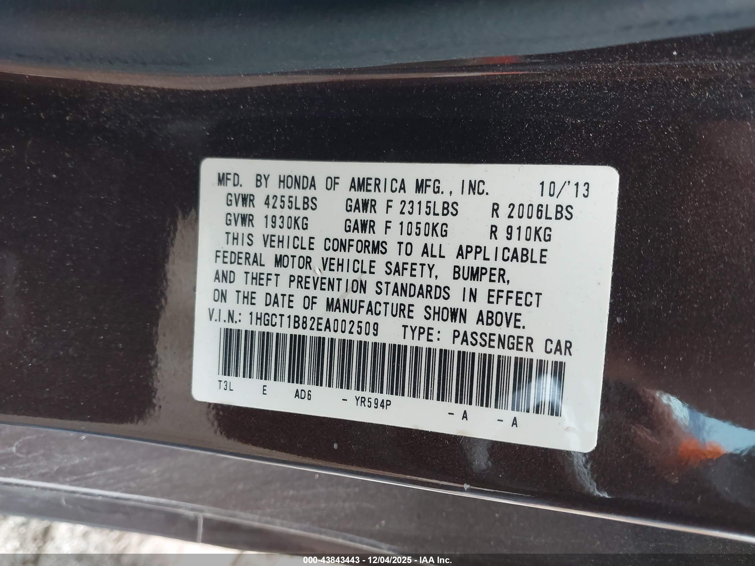 HONDA ACCORD image 9