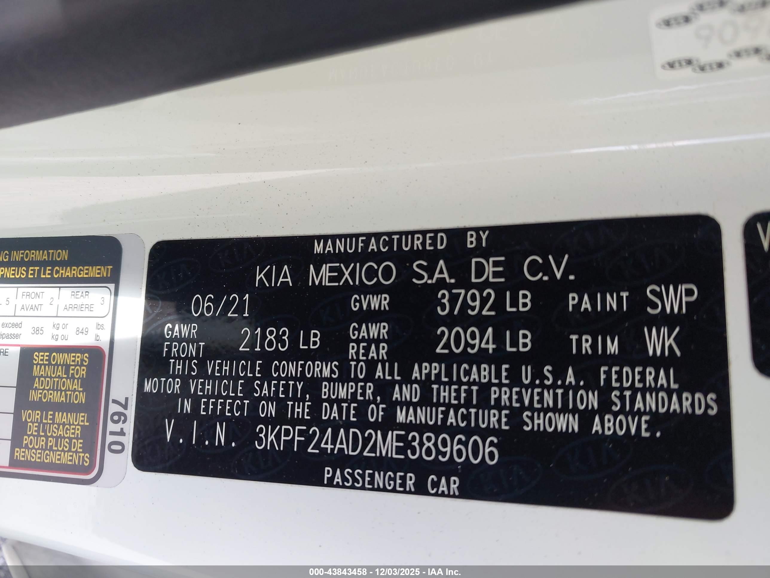 KIA FORTE image 9