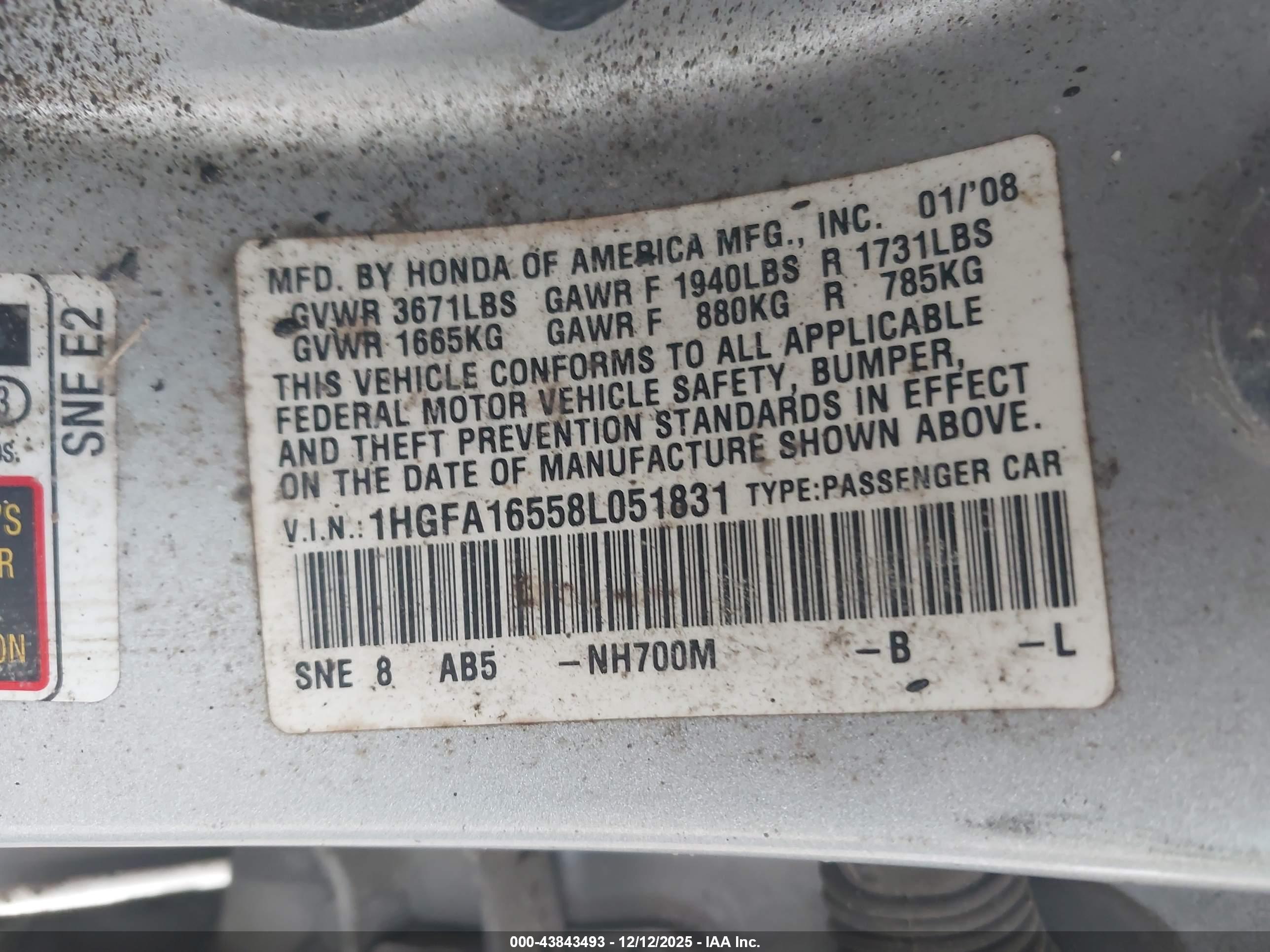 HONDA CIVIC image 9