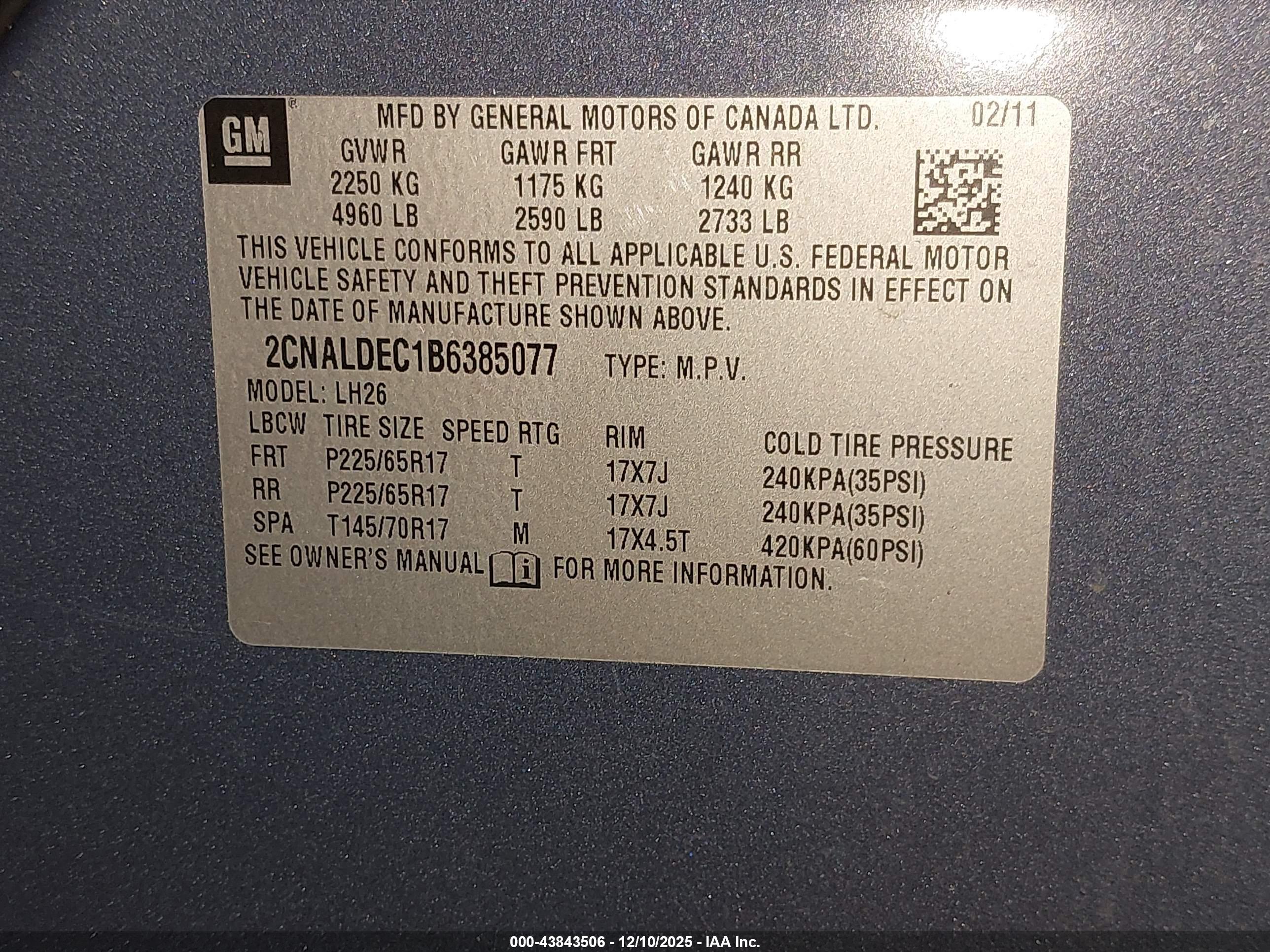 CHEVROLET EQUINOX image 9