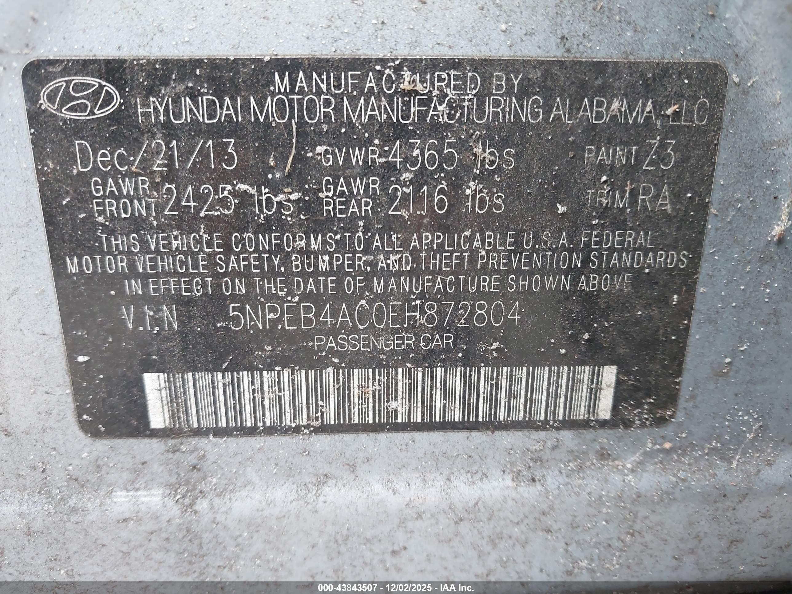 HYUNDAI SONATA image 9