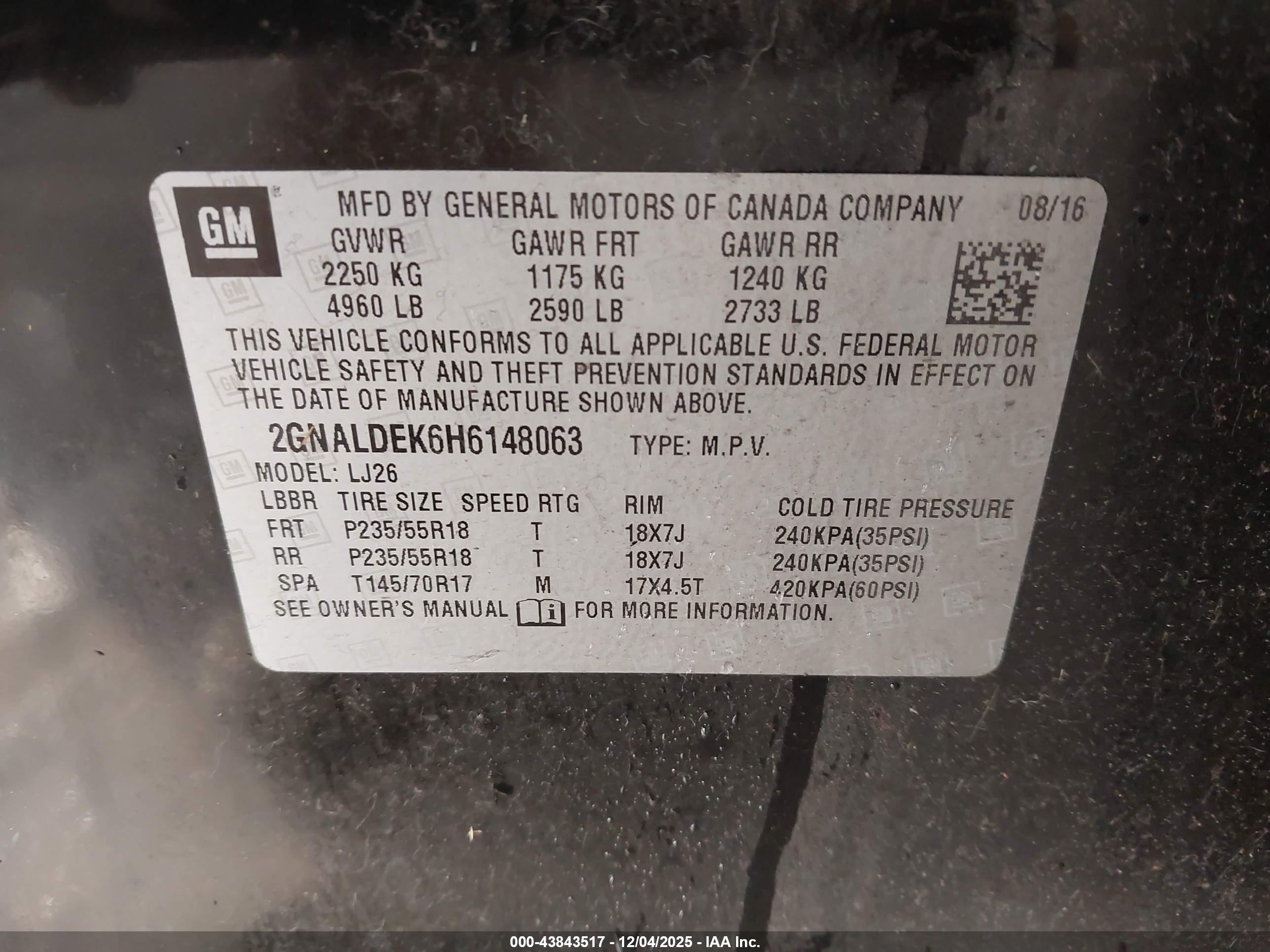 CHEVROLET EQUINOX image 9