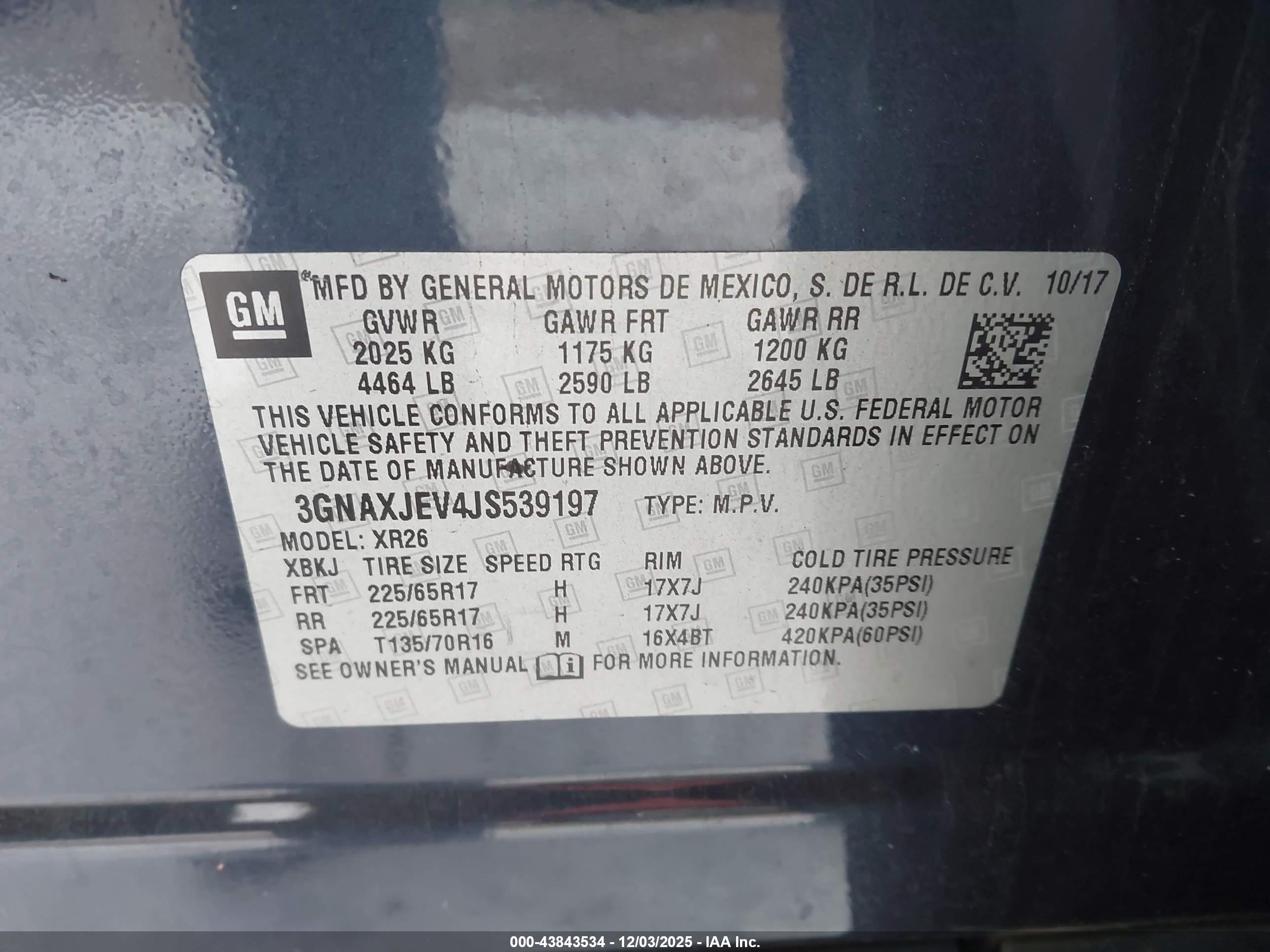 CHEVROLET EQUINOX image 9