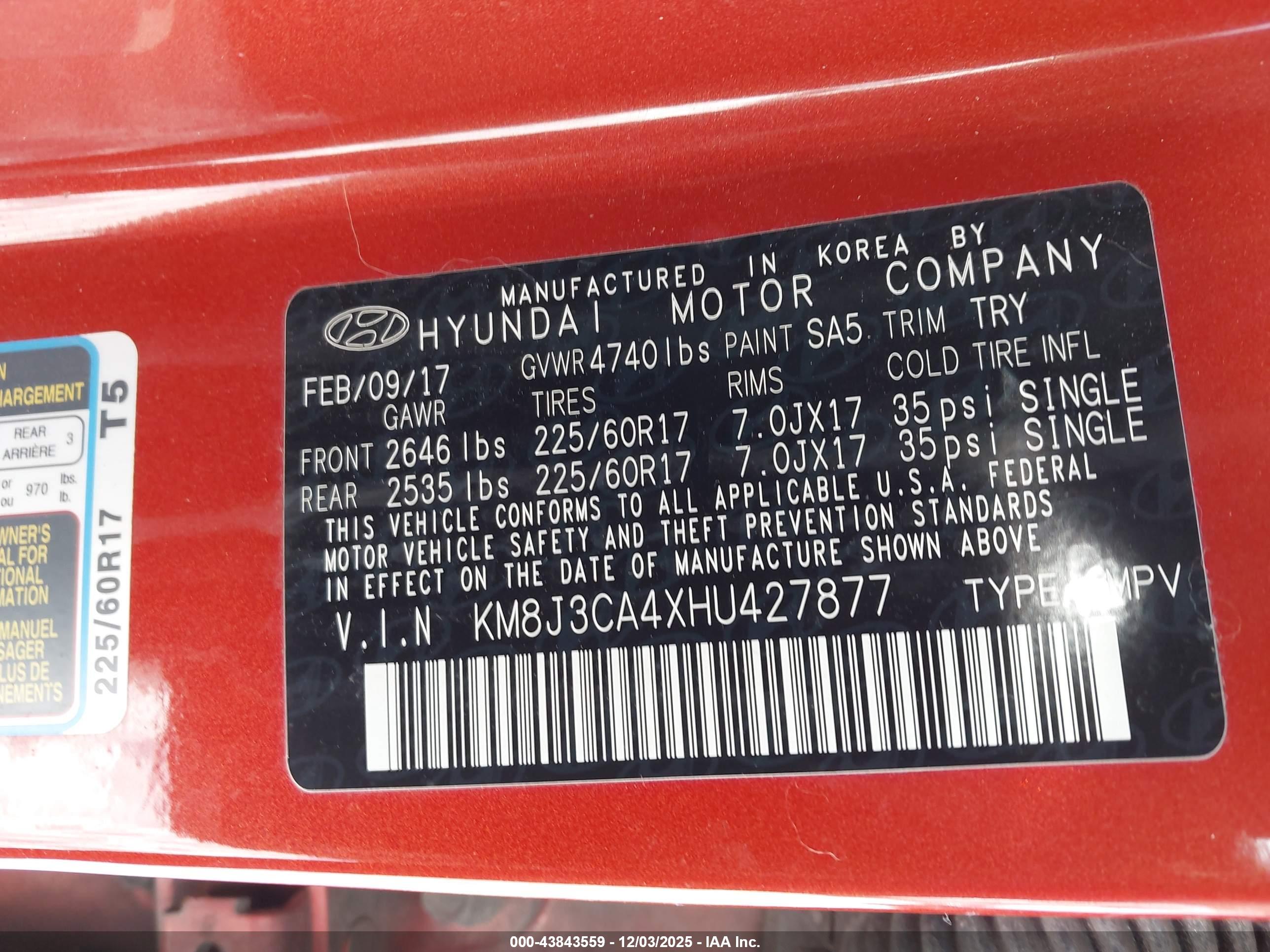 HYUNDAI TUCSON image 9