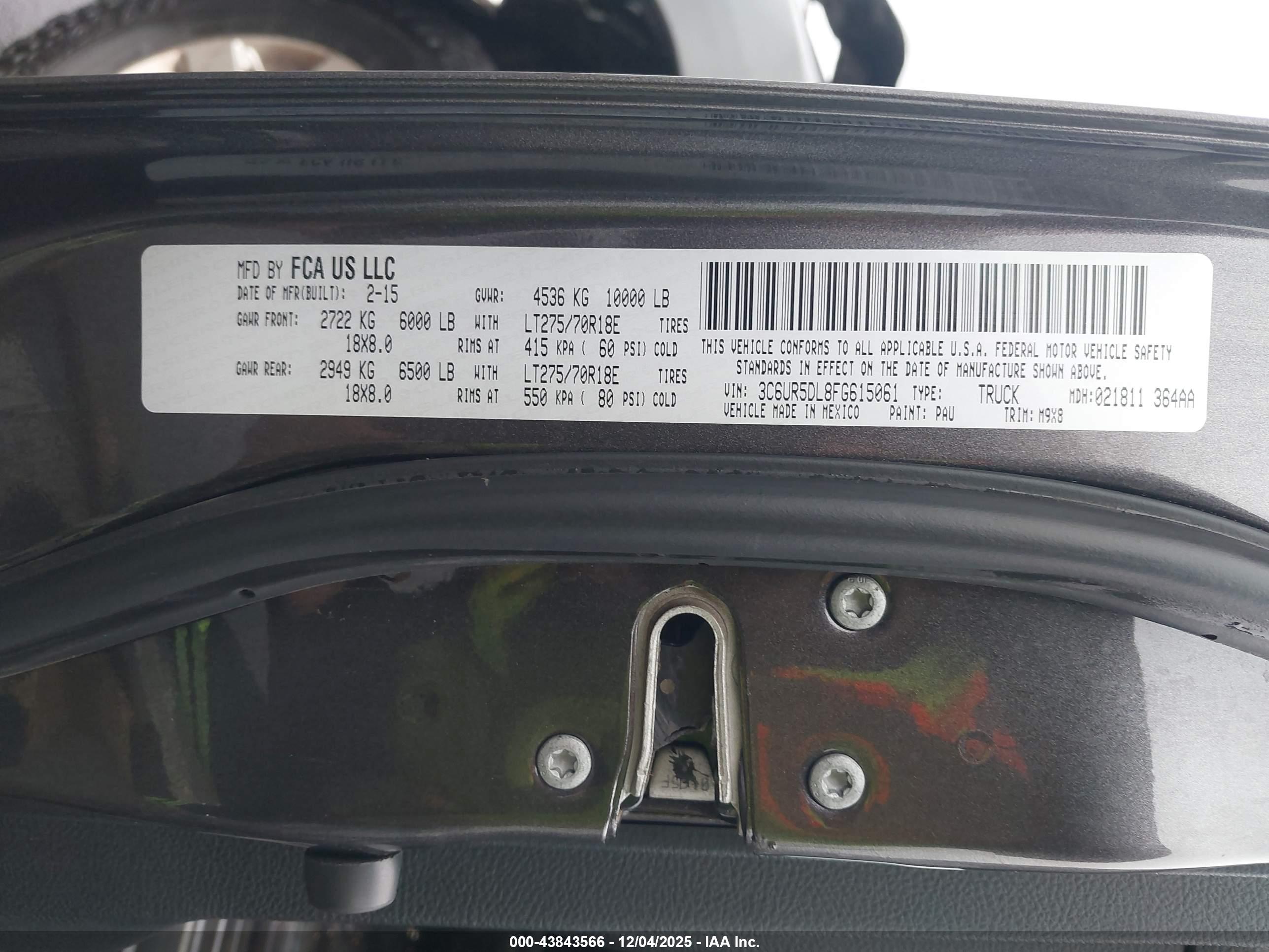 RAM 2500 image 9
