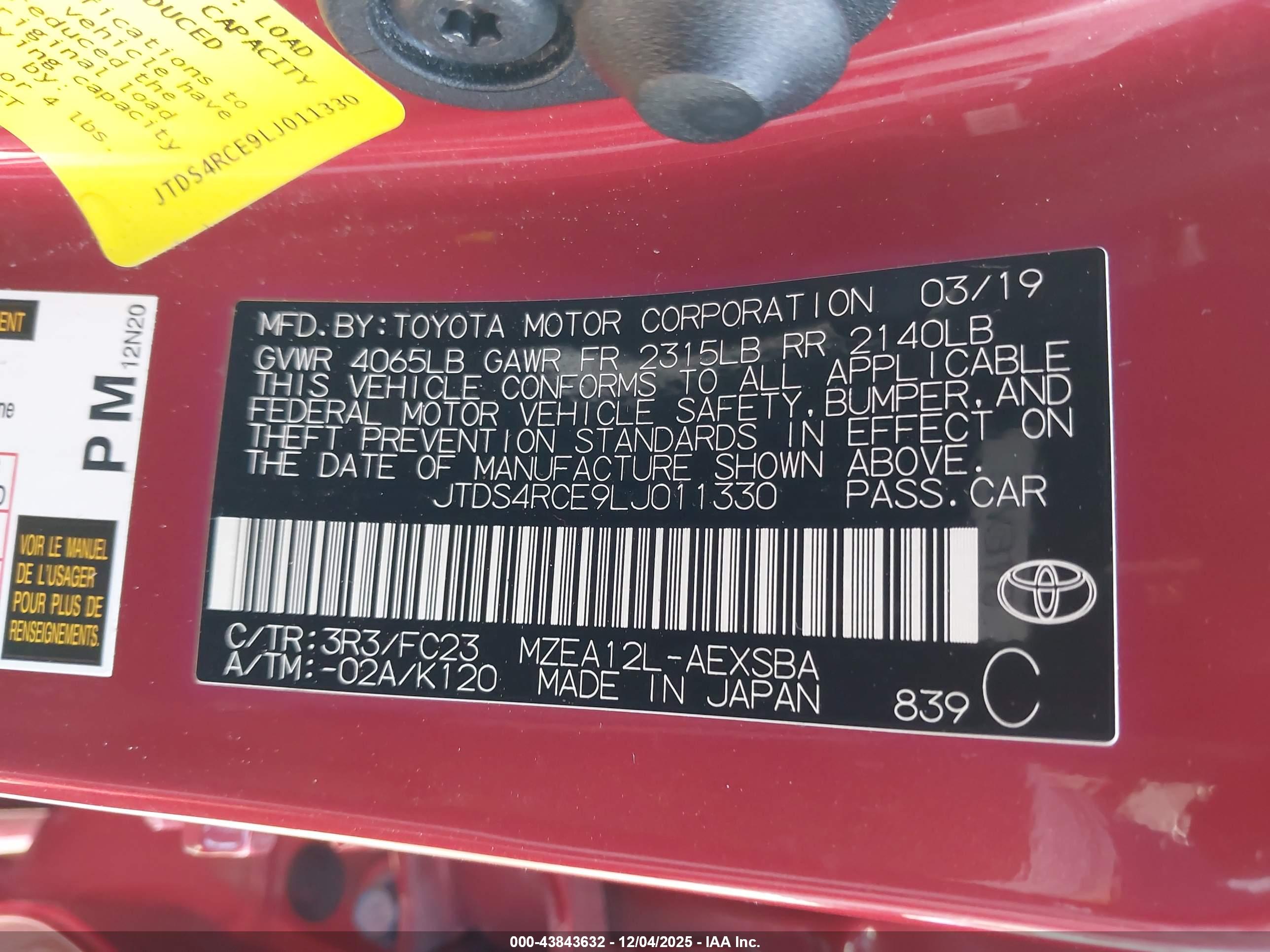 TOYOTA COROLLA image 9