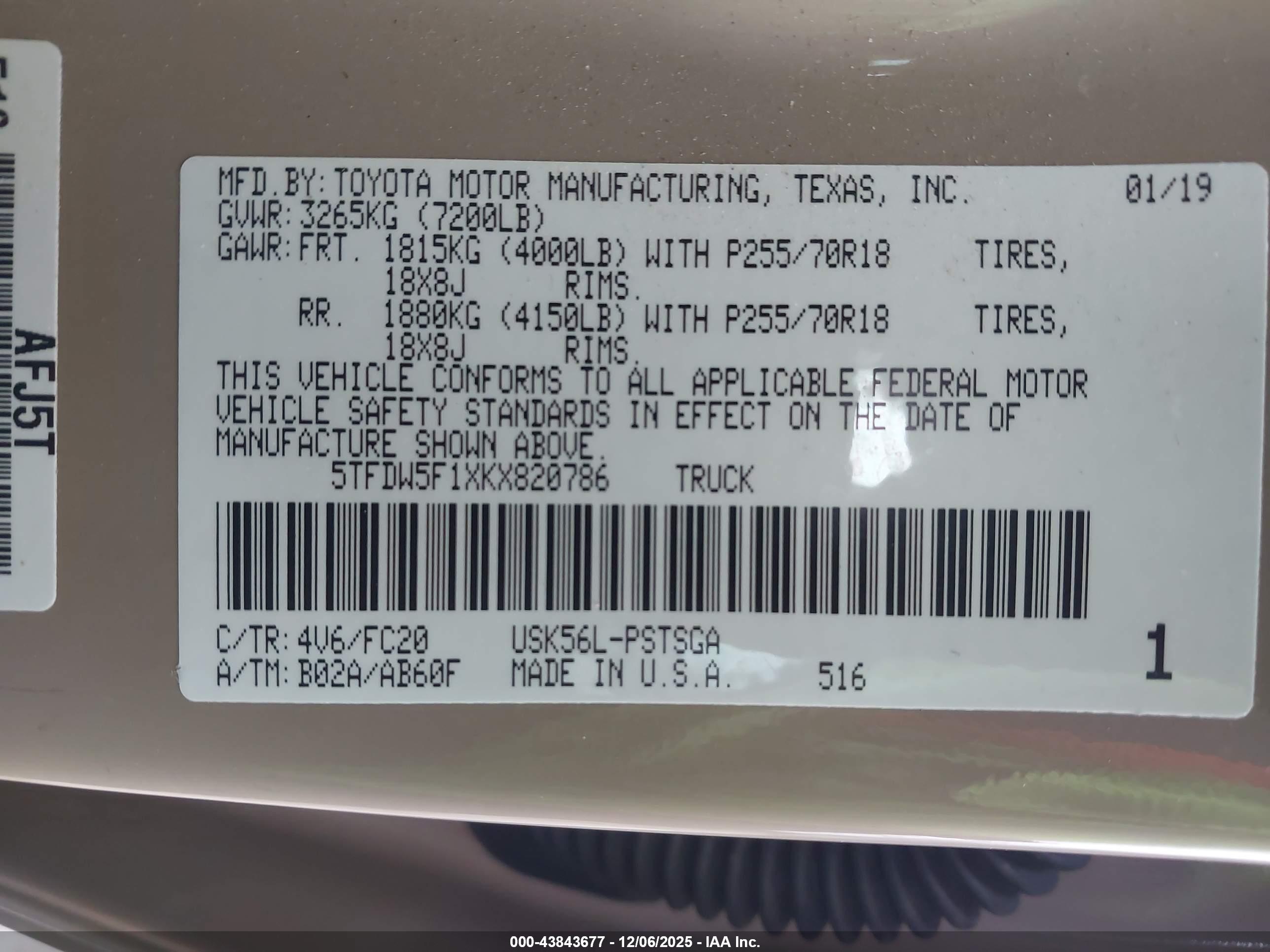 TOYOTA TUNDRA image 9