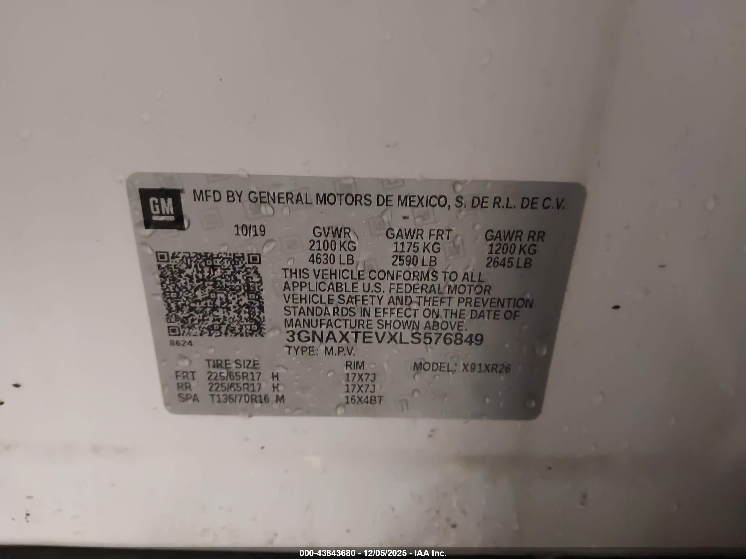 CHEVROLET EQUINOX image 9