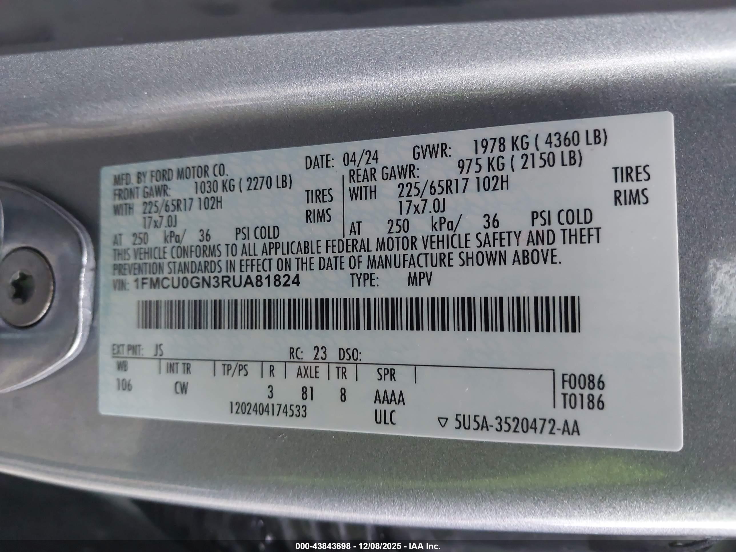FORD ESCAPE image 9