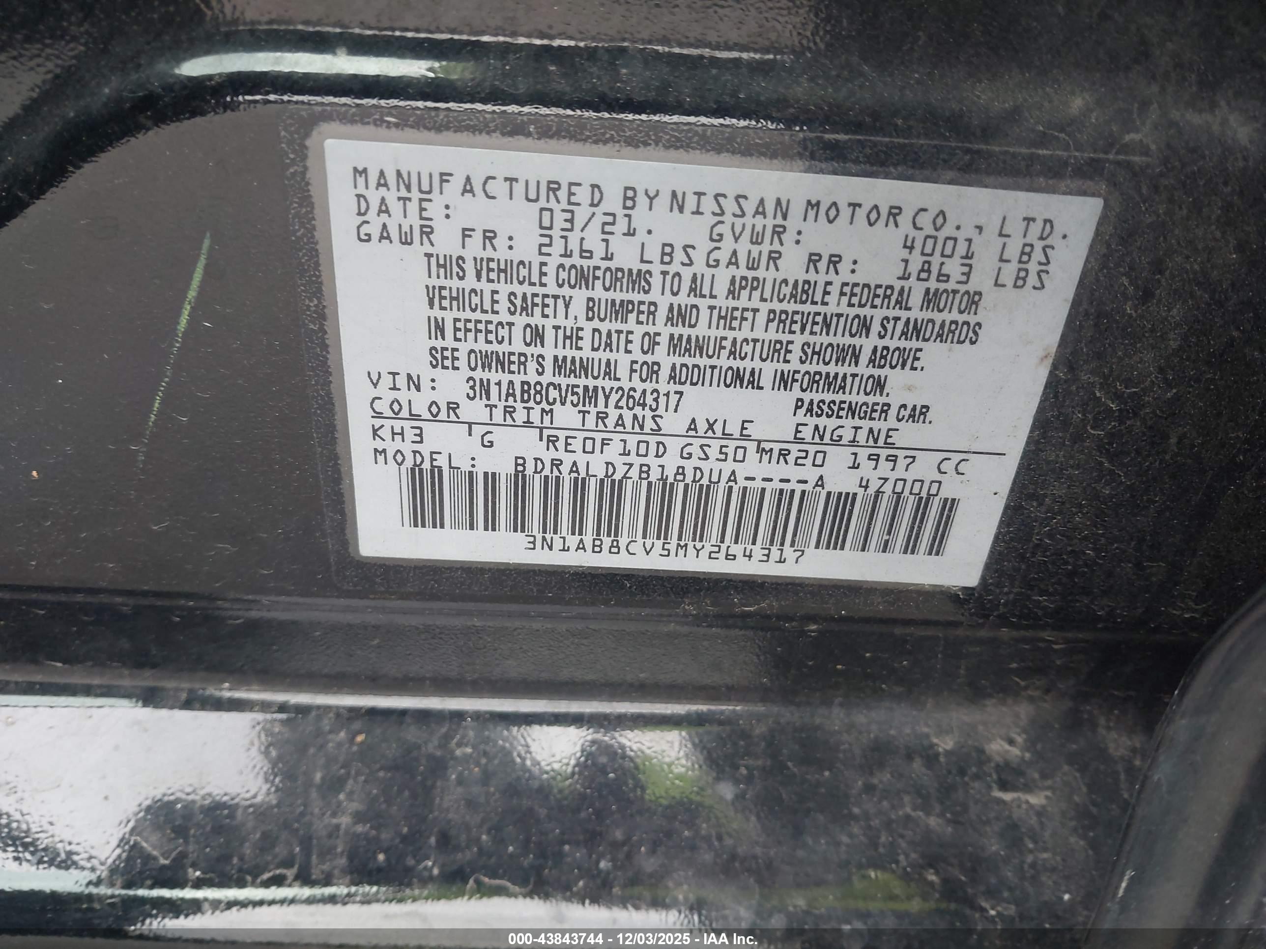 NISSAN SENTRA image 9