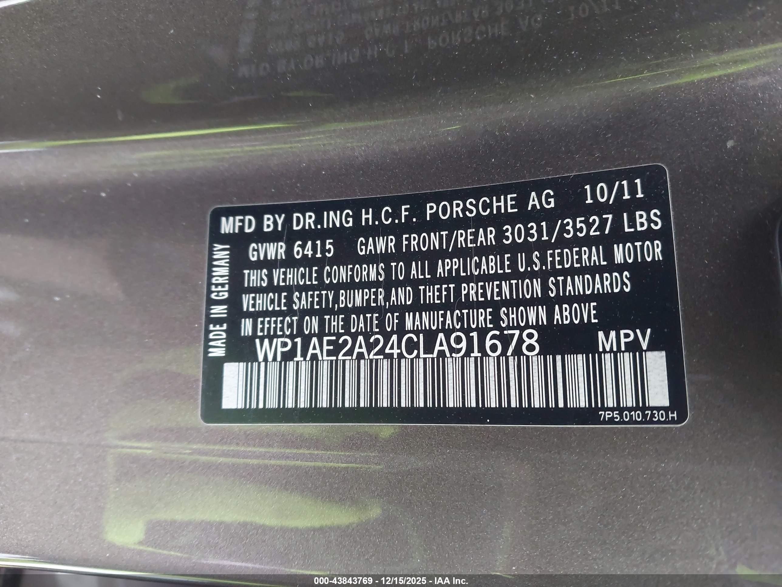 PORSCHE CAYENNE image 9
