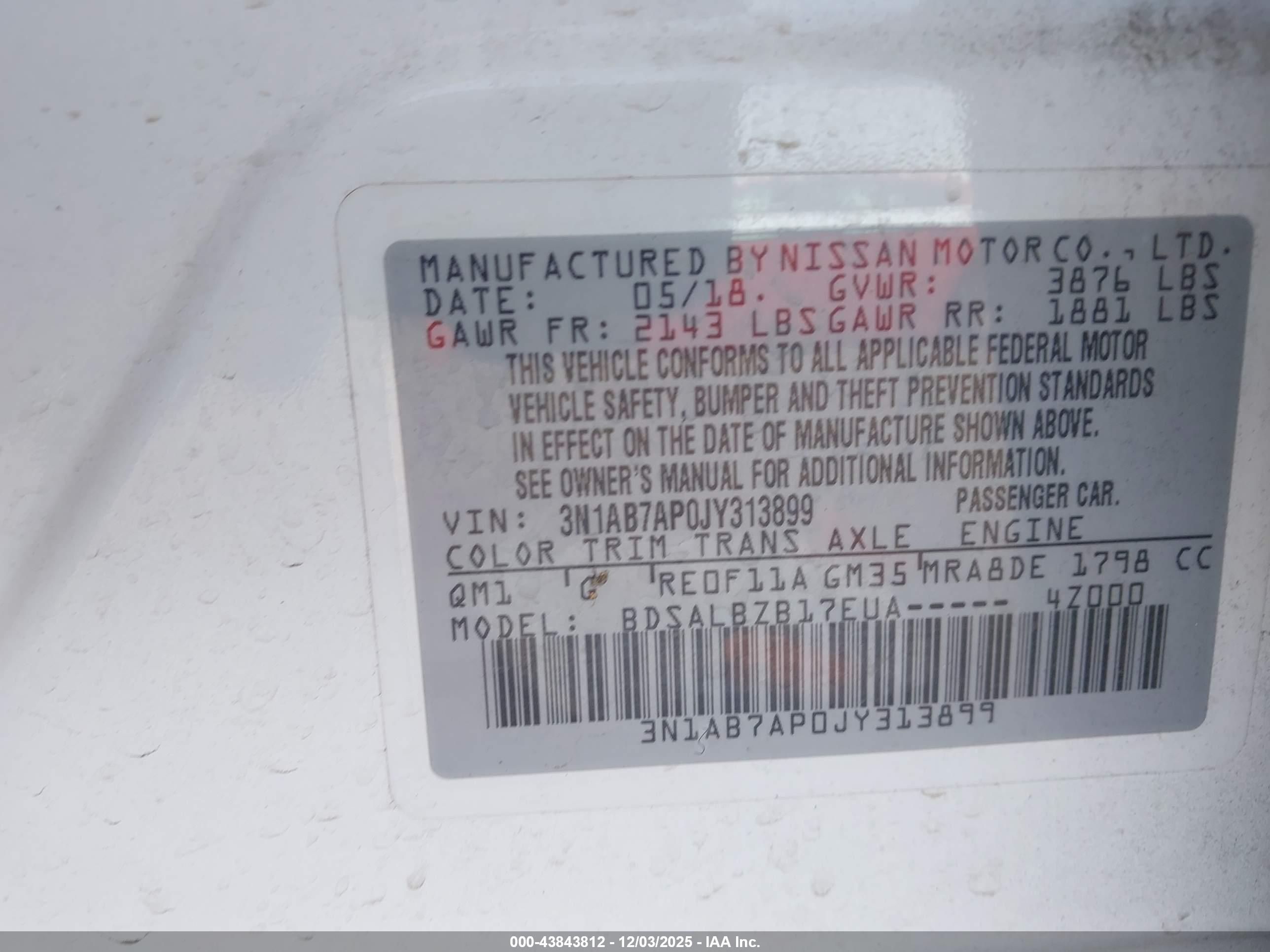 NISSAN SENTRA image 9