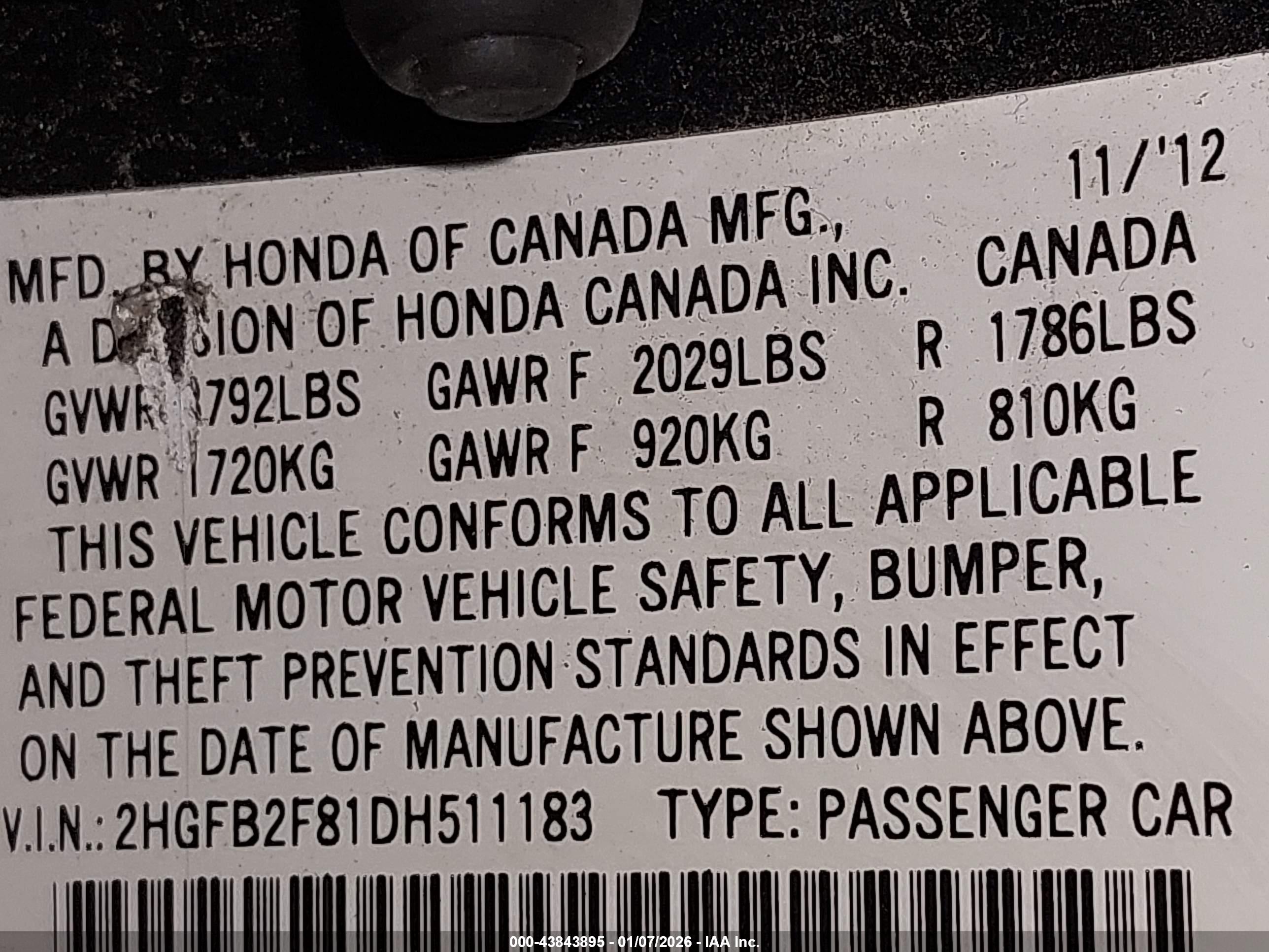HONDA CIVIC image 9