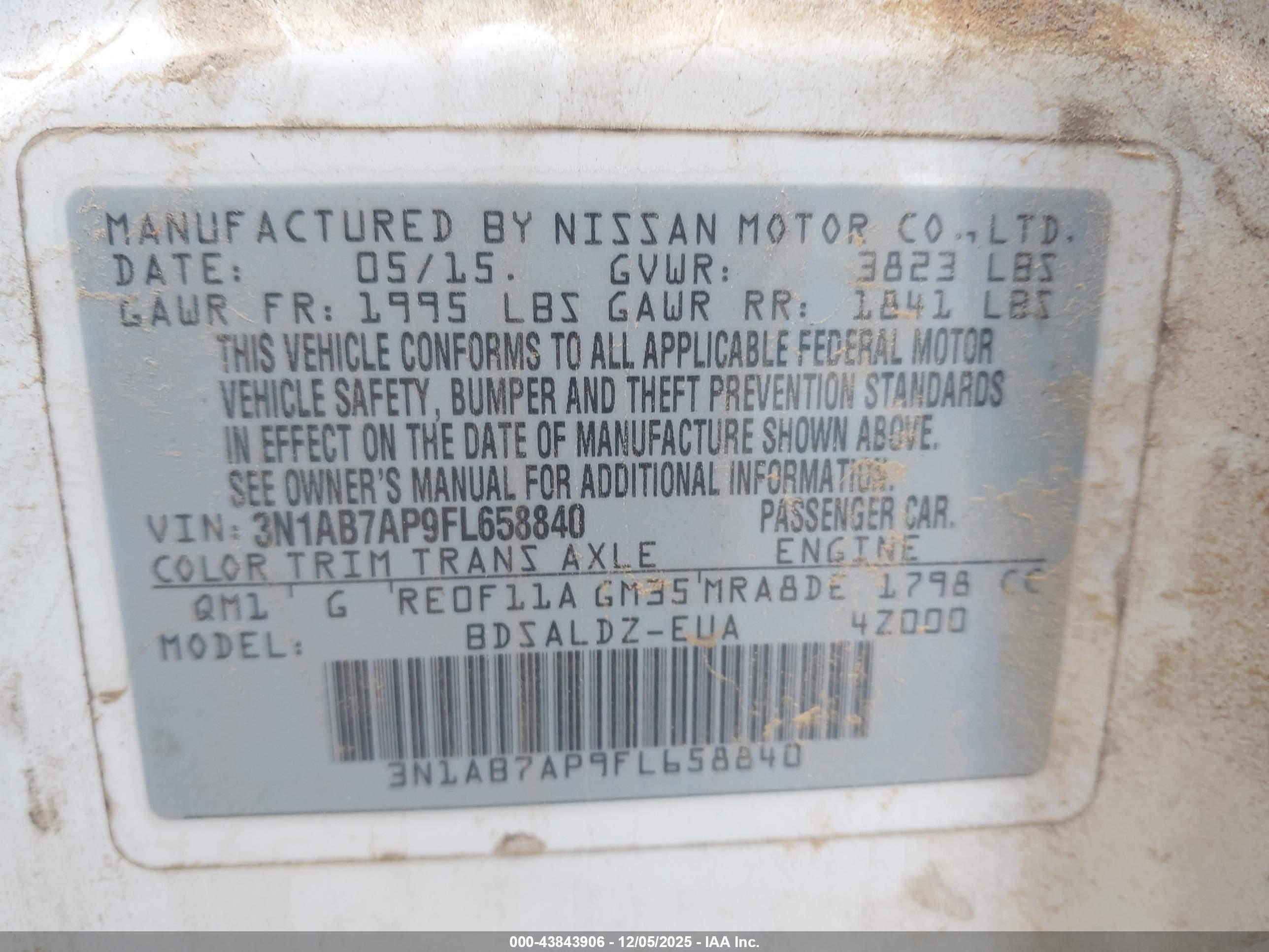 NISSAN SENTRA image 9