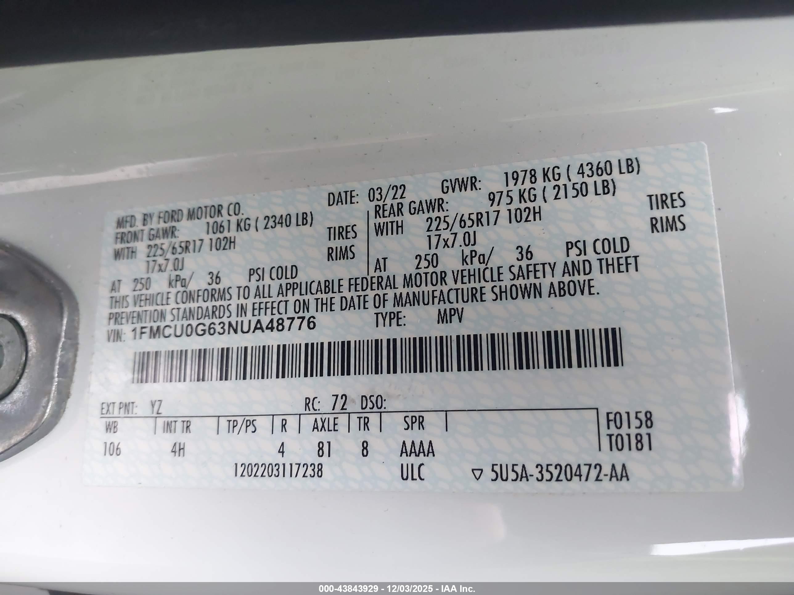 FORD ESCAPE image 9