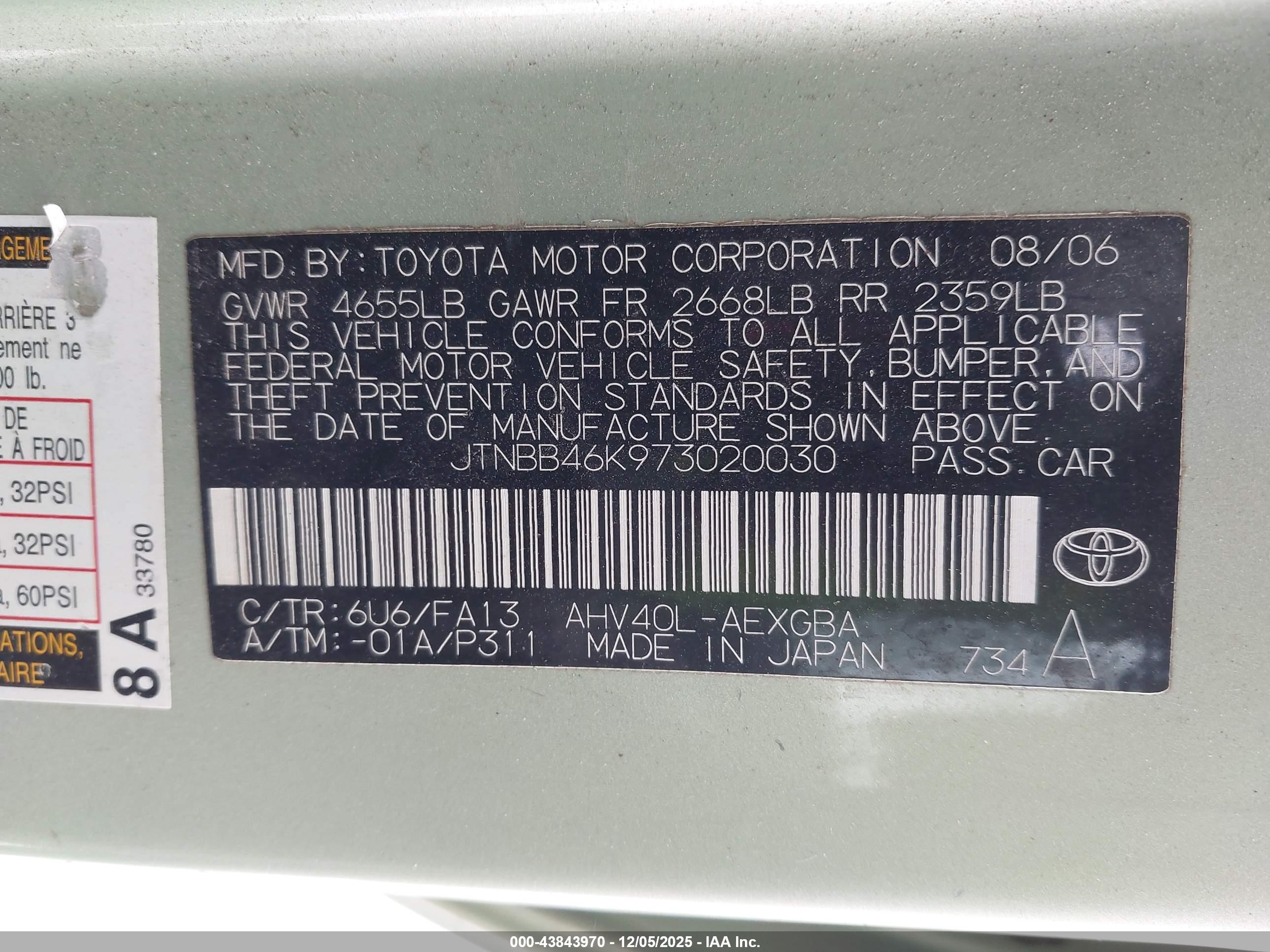 TOYOTA CAMRY image 9