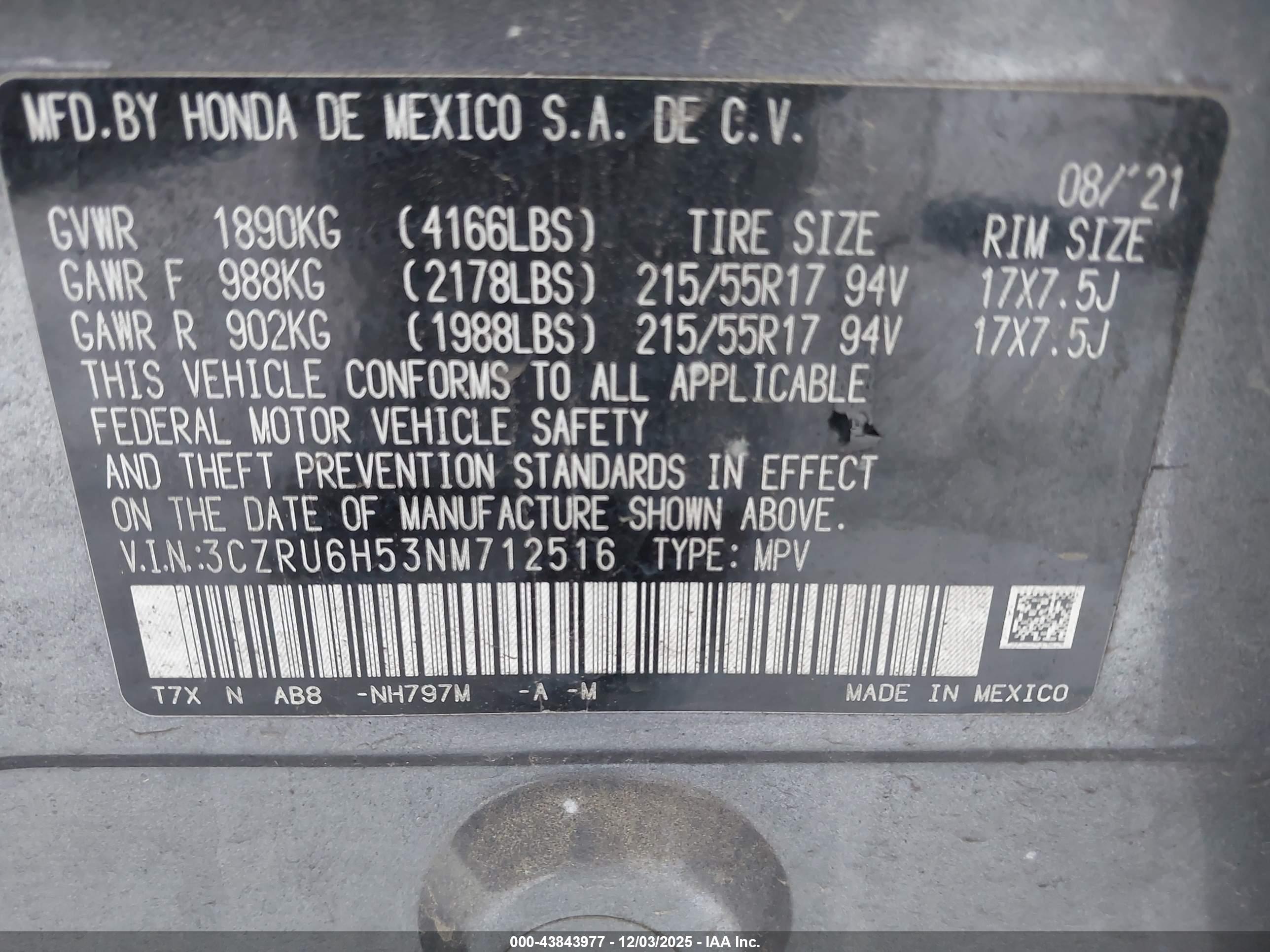 HONDA HR-V image 9