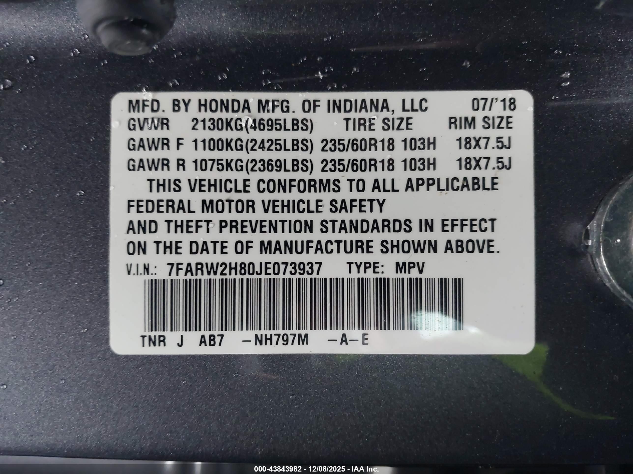 HONDA CR-V image 9