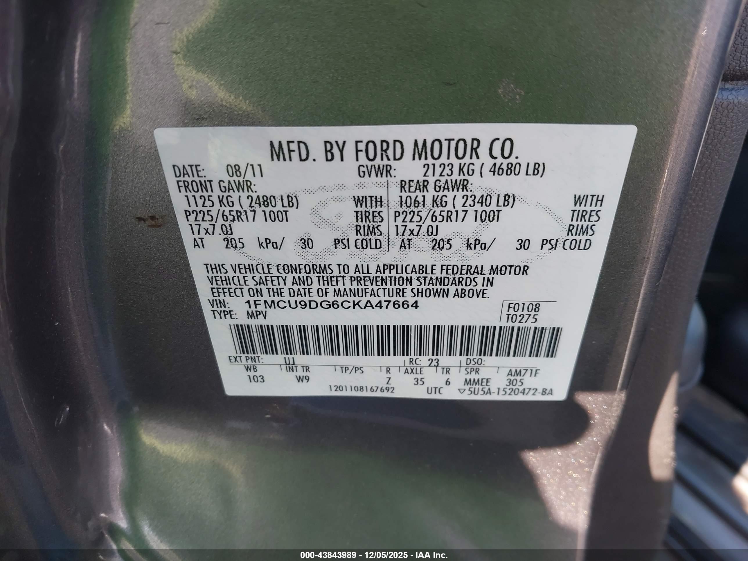 FORD ESCAPE image 9