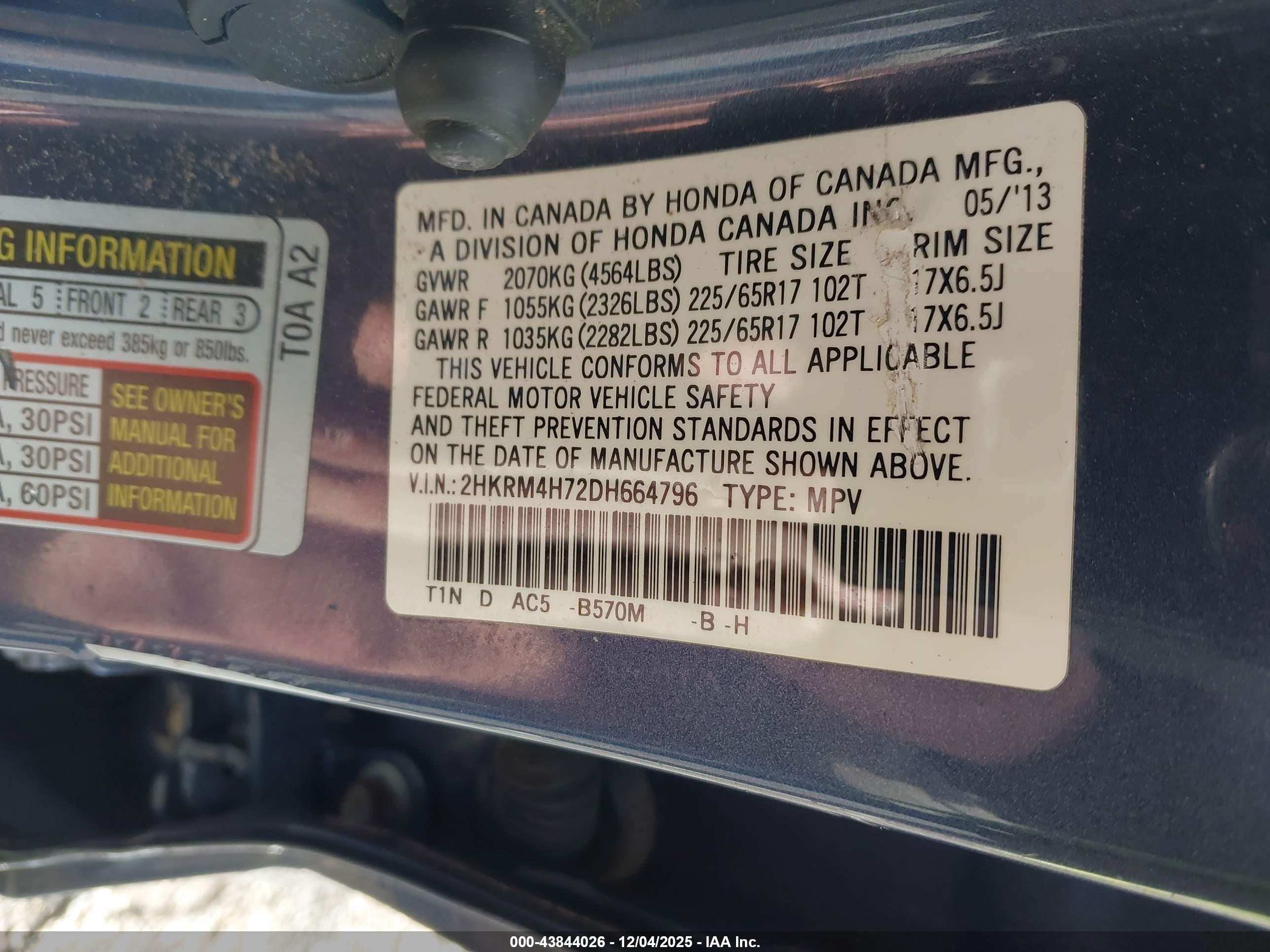 HONDA CR-V image 9