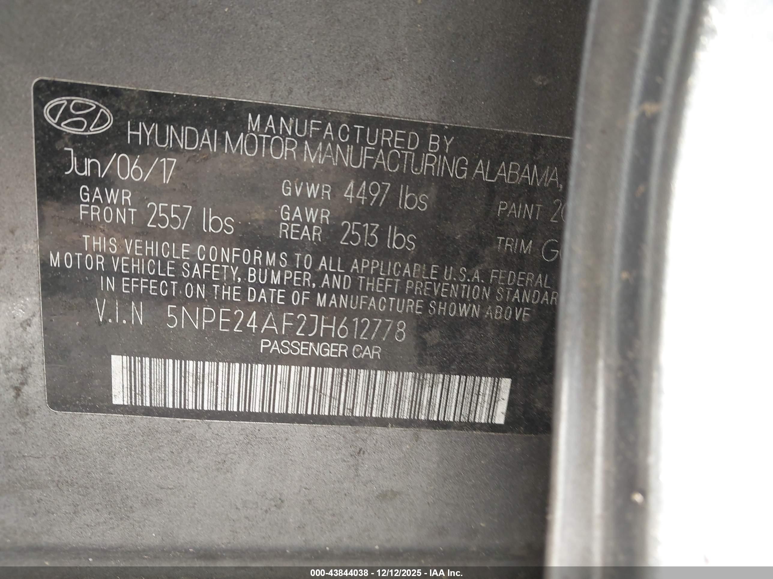HYUNDAI SONATA image 9