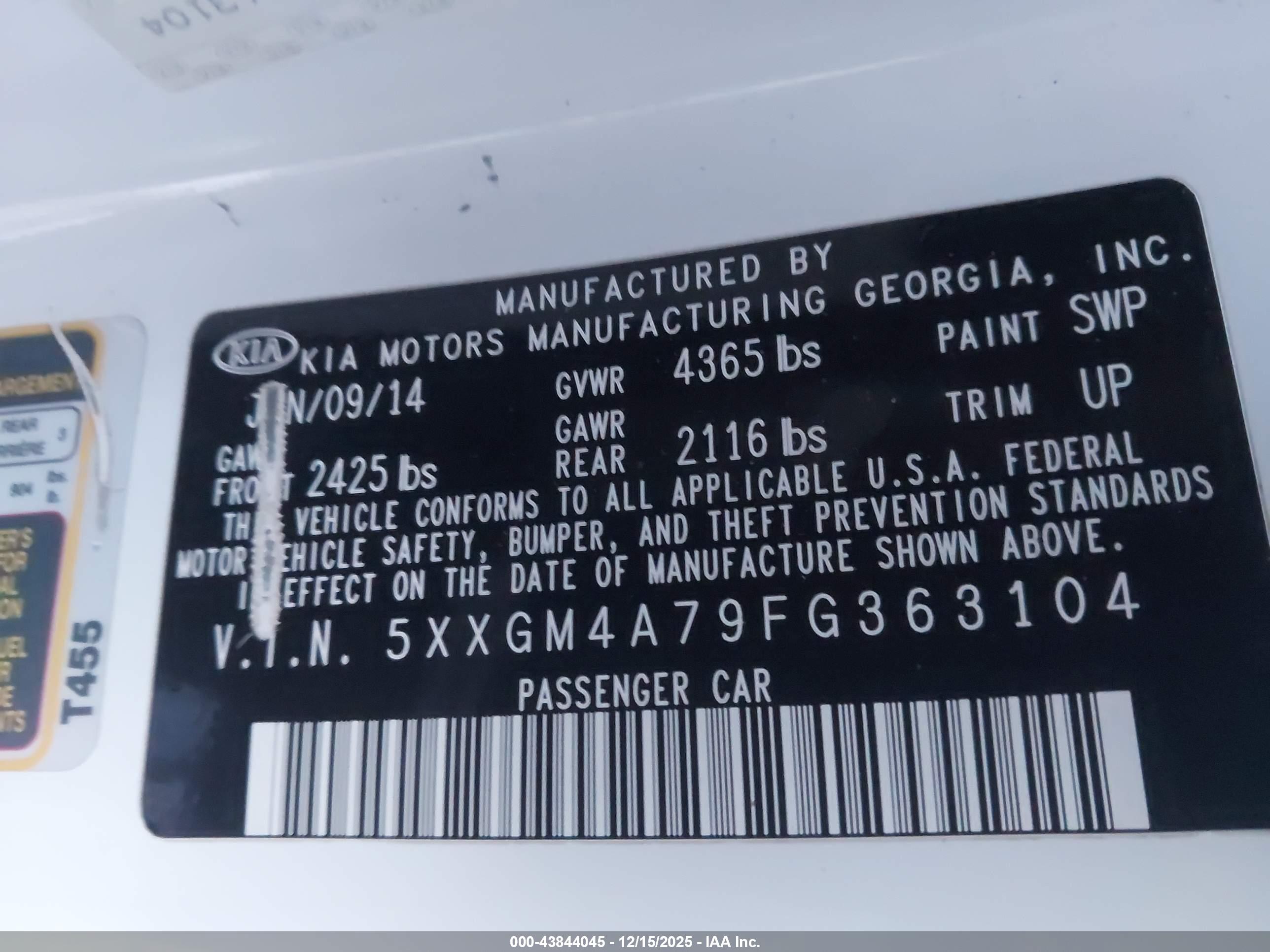 KIA OPTIMA image 9