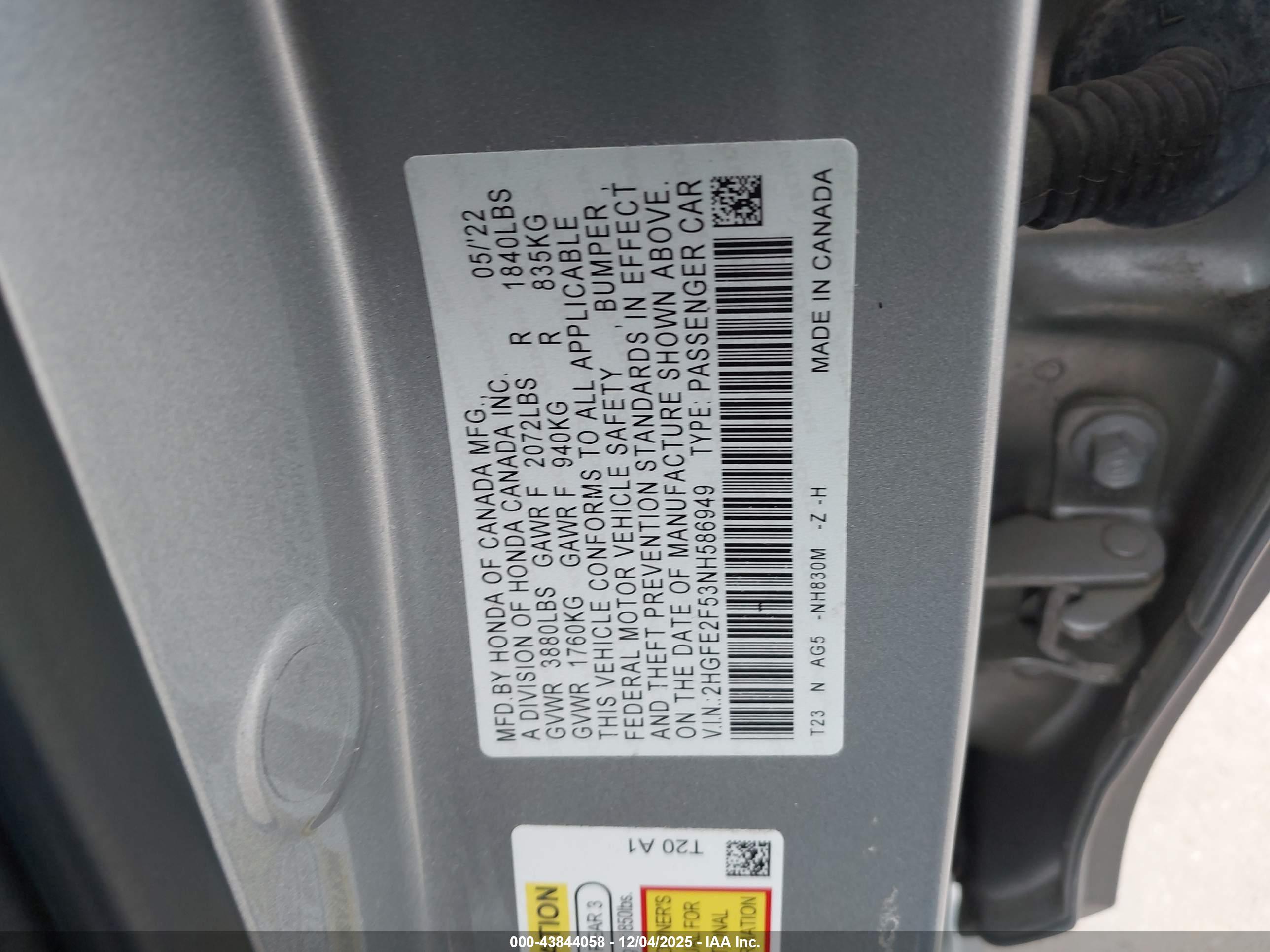 HONDA CIVIC image 9