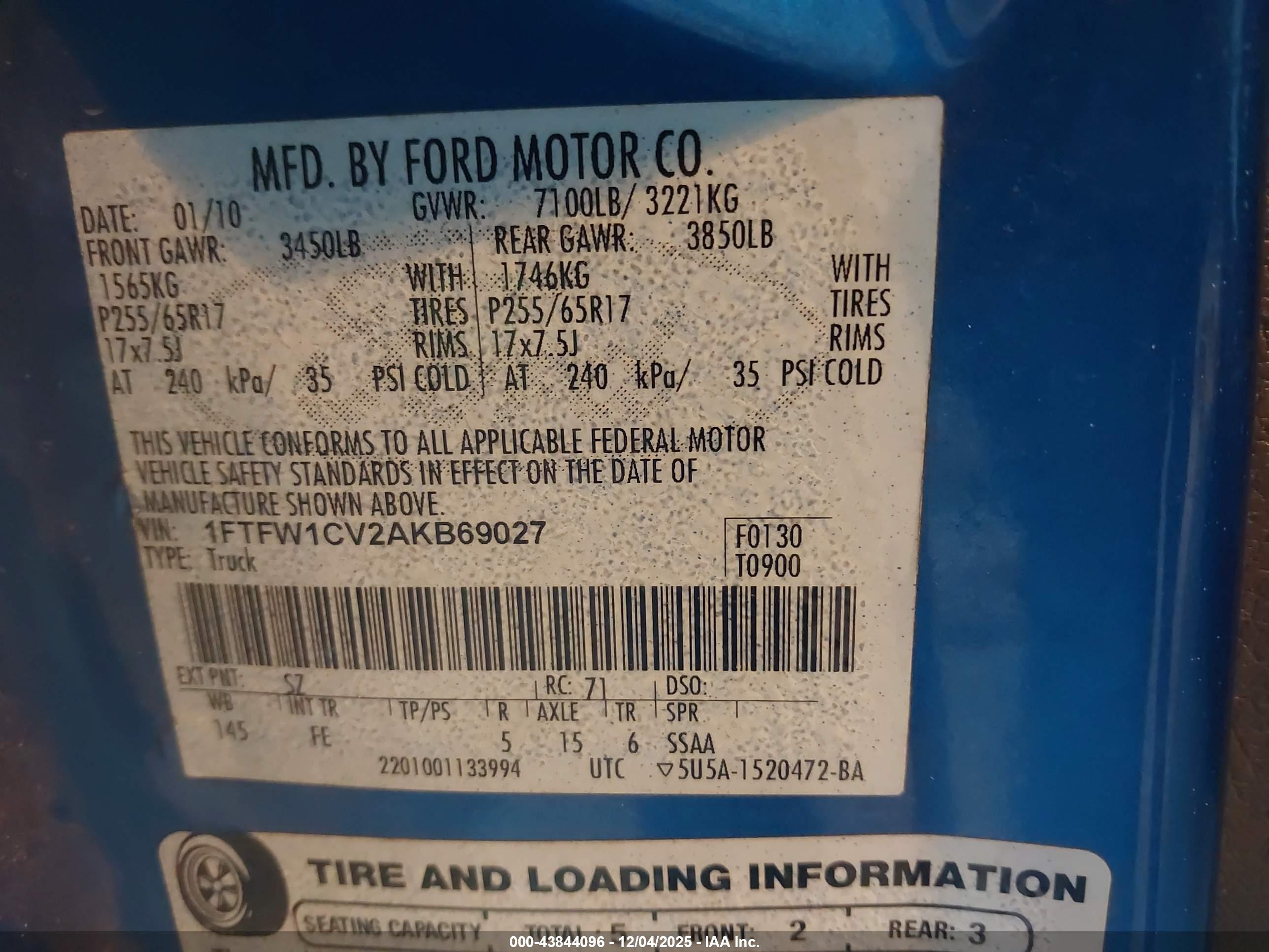 FORD F-150 image 9