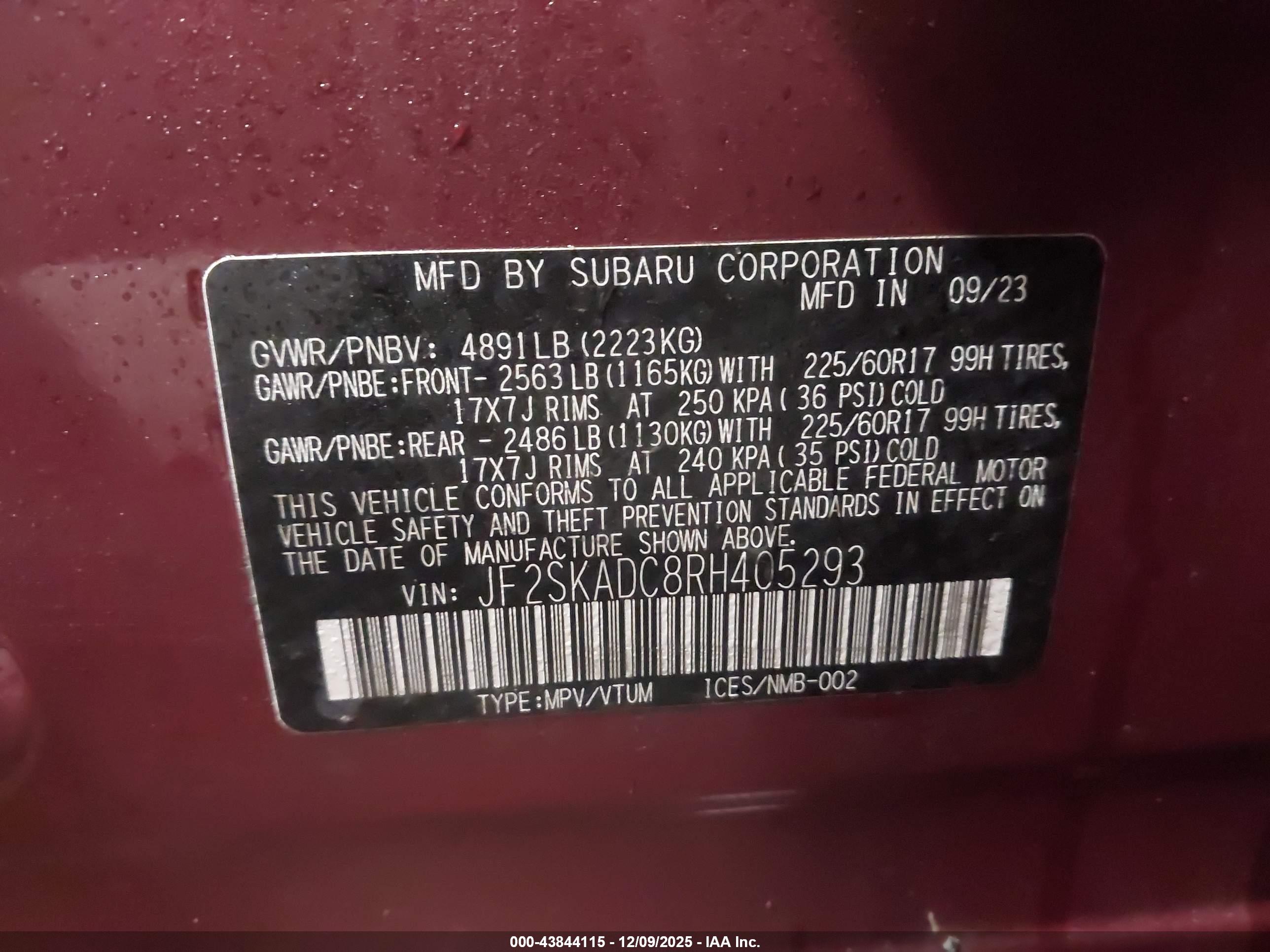 SUBARU FORESTER image 9