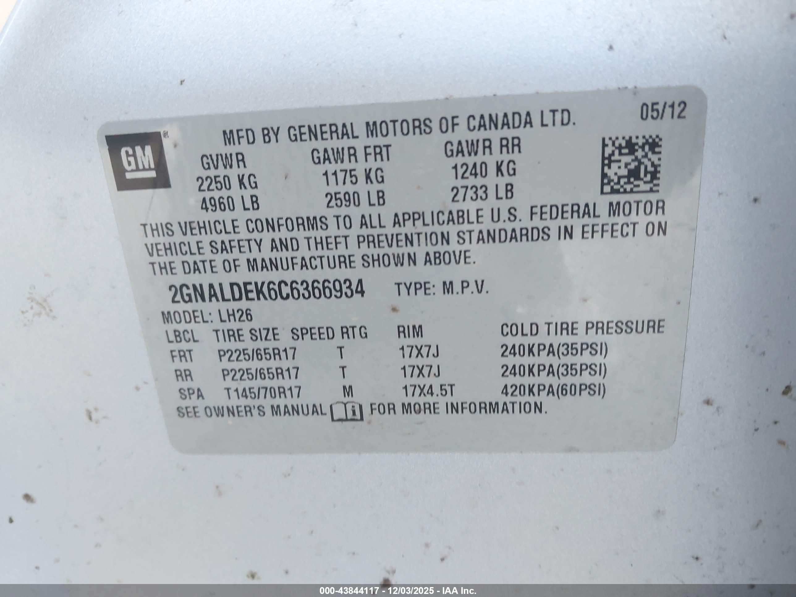 CHEVROLET EQUINOX image 9