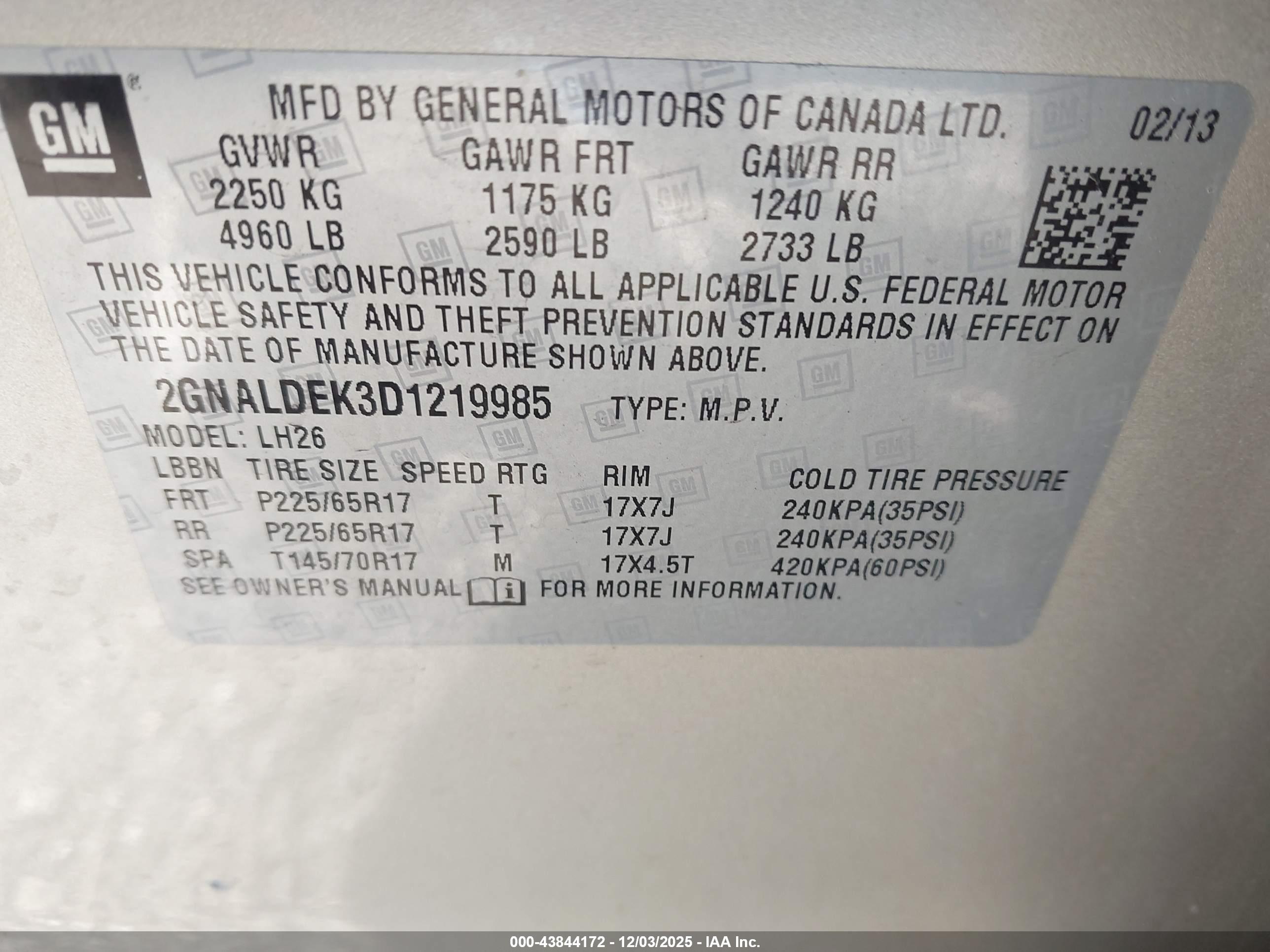 CHEVROLET EQUINOX image 9
