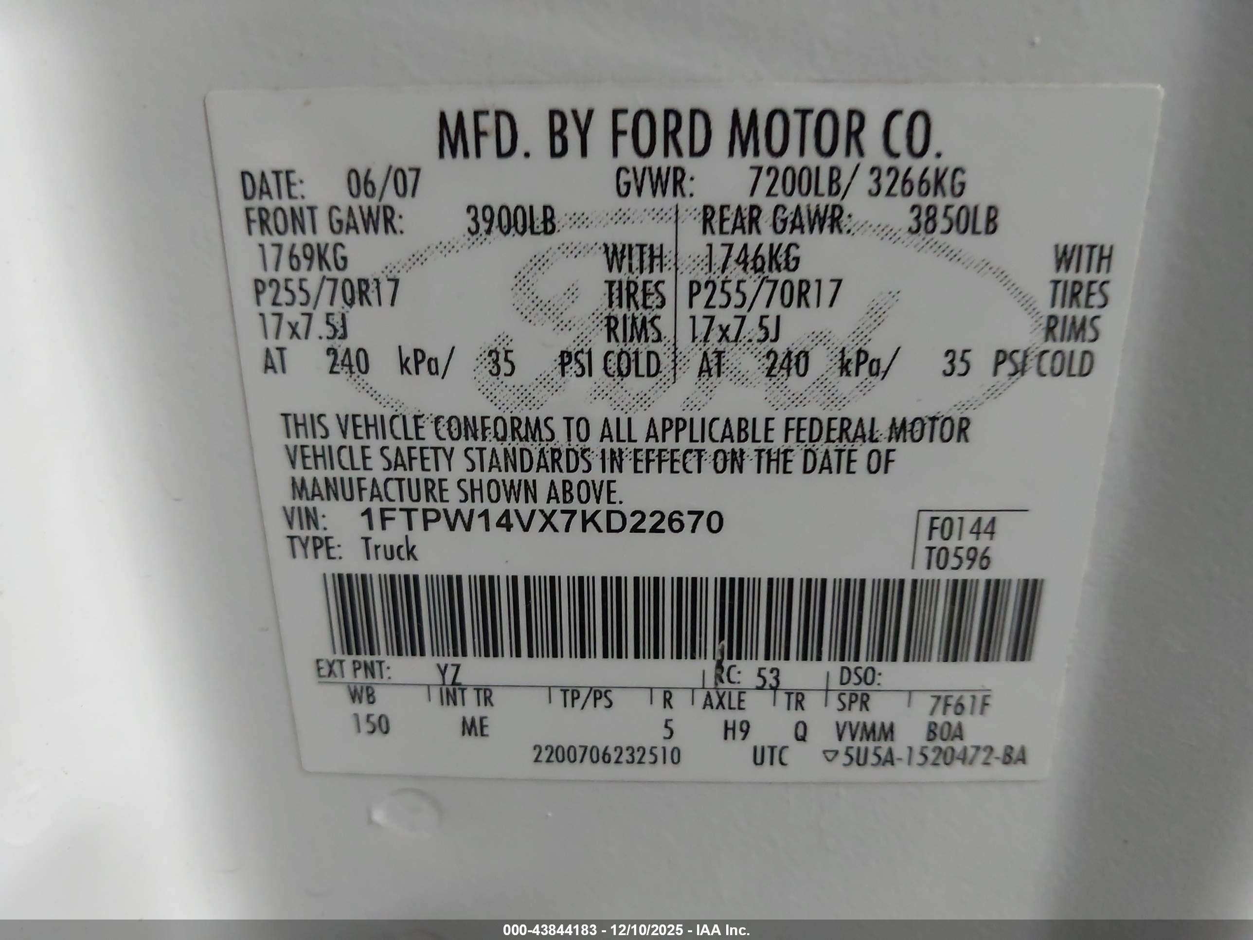 FORD F-150 image 9