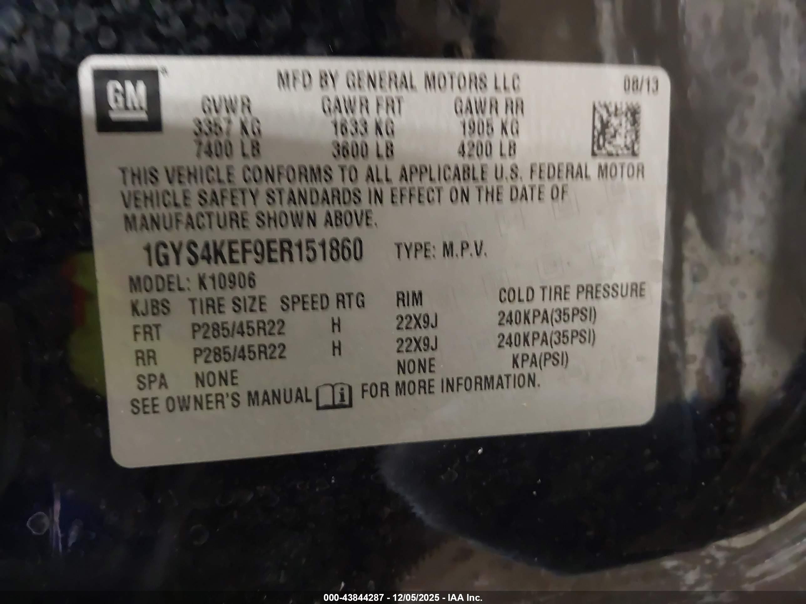 CADILLAC ESCALADE image 9