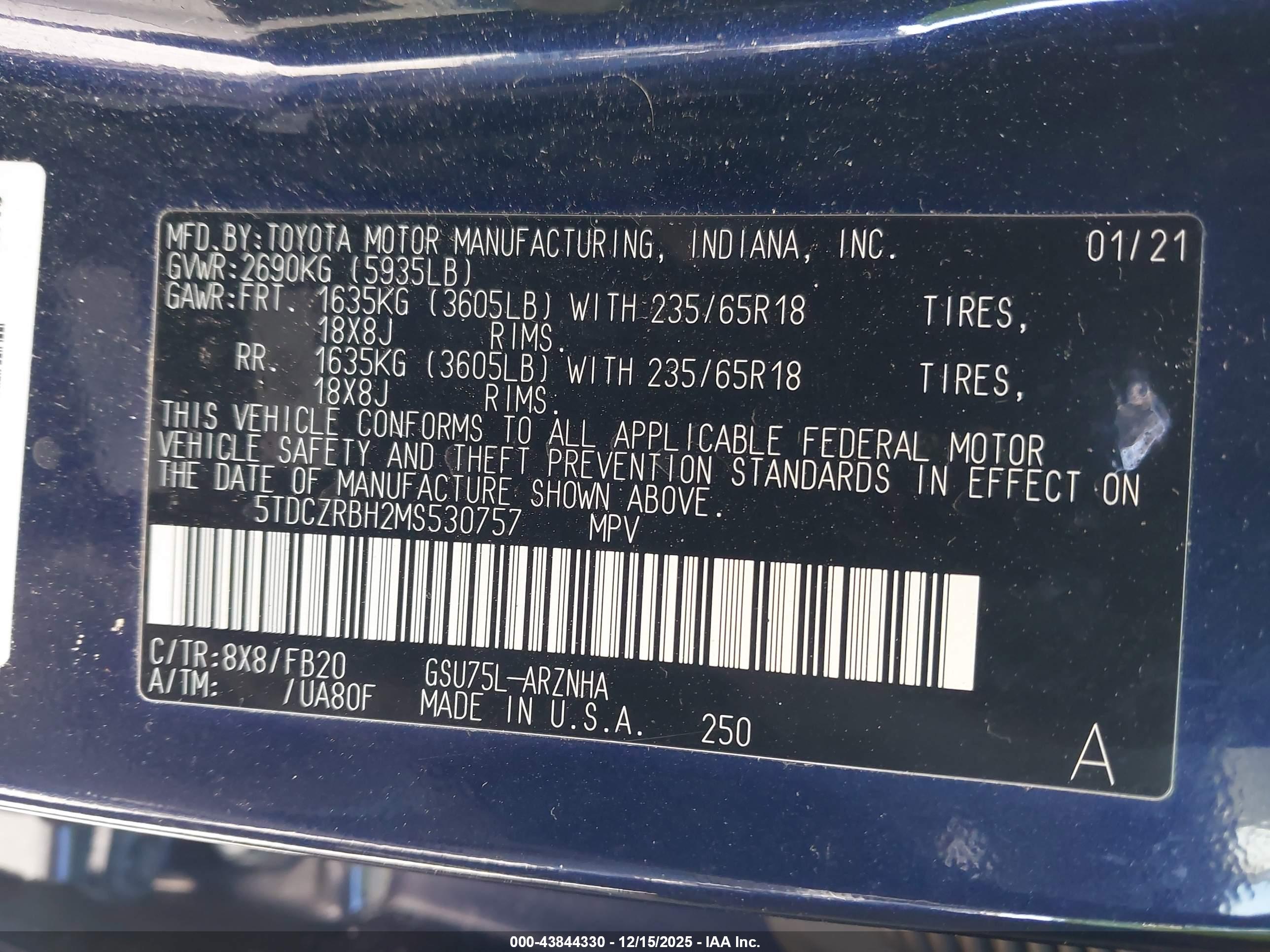 TOYOTA HIGHLANDER image 9