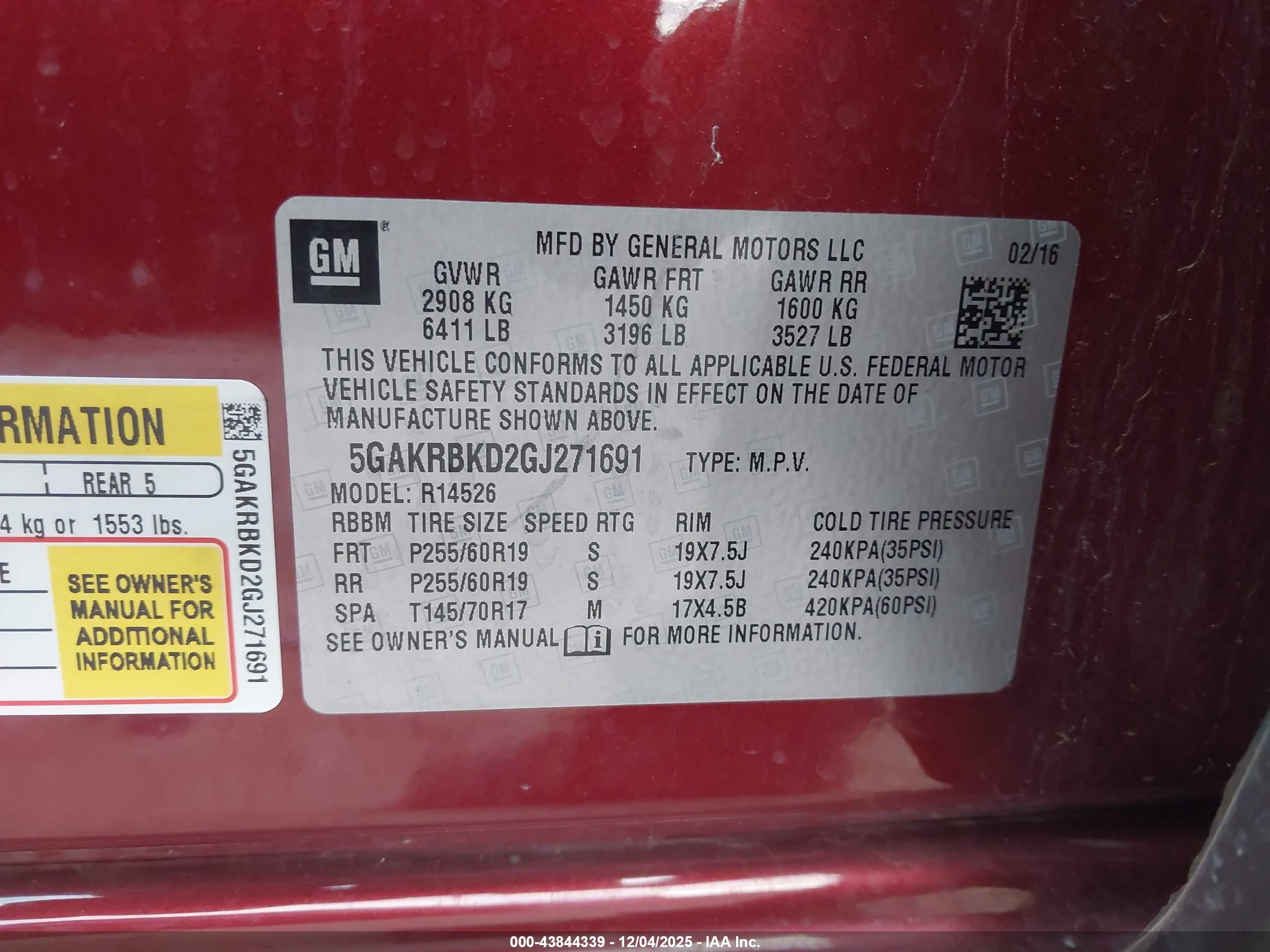BUICK ENCLAVE image 9