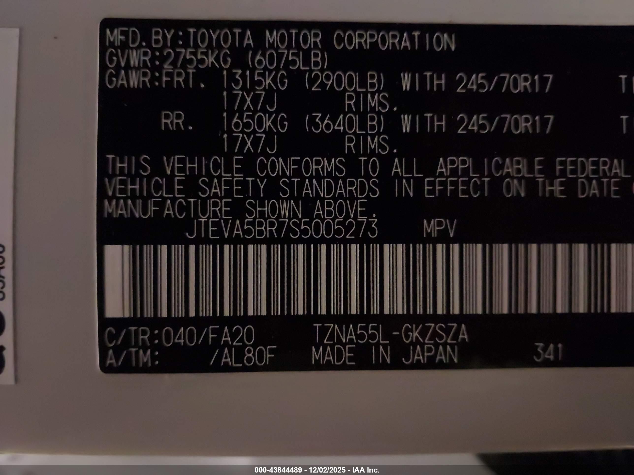 TOYOTA 4RUNNER image 9