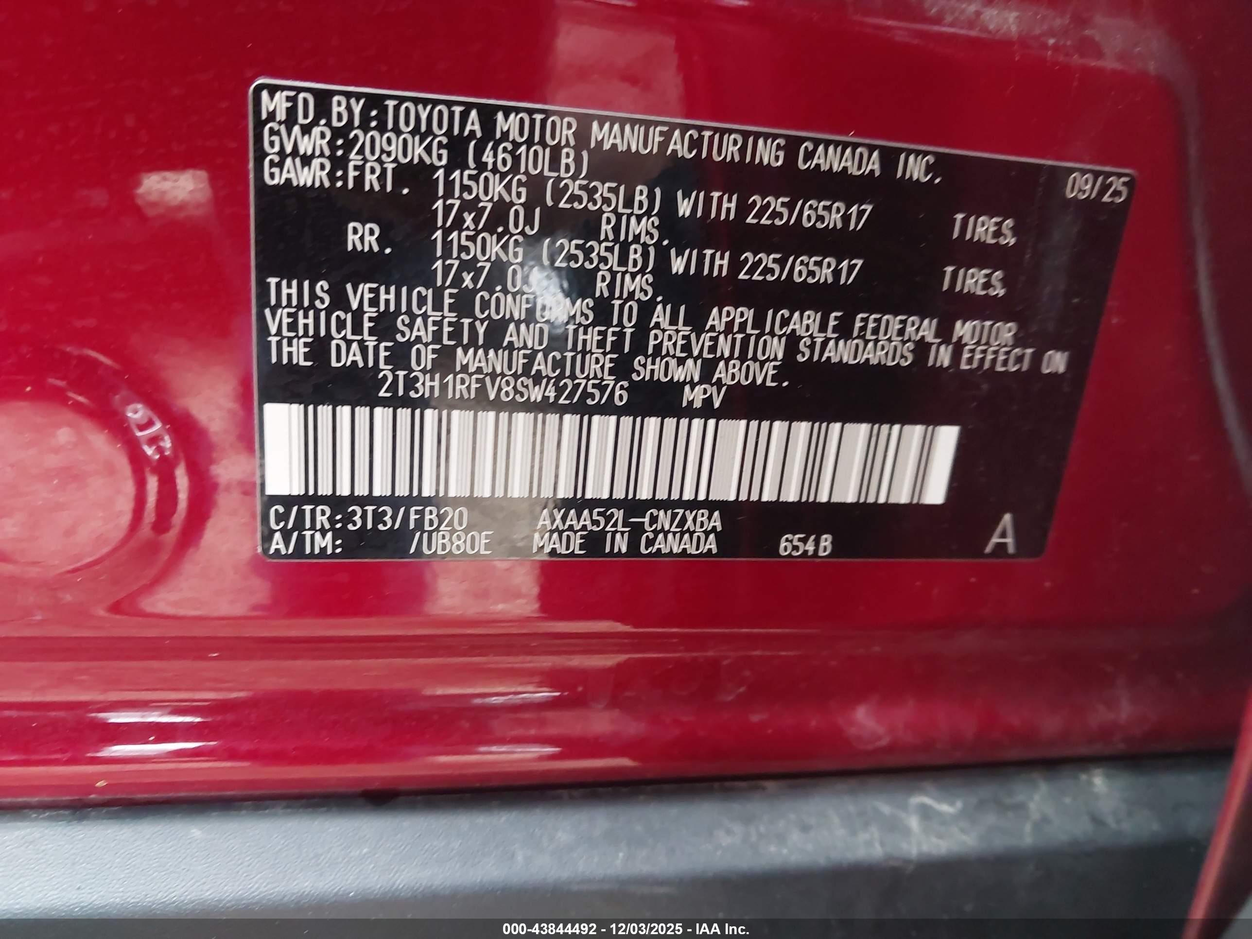 TOYOTA RAV4 image 9