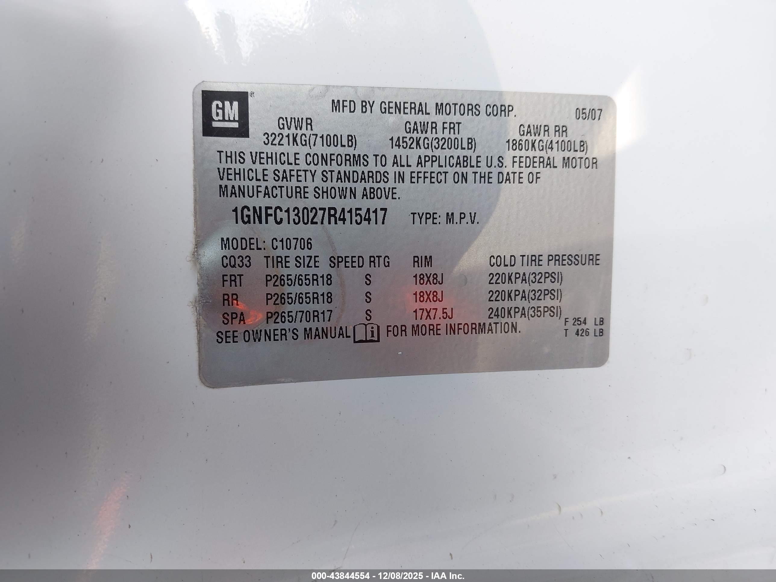 CHEVROLET TAHOE image 9
