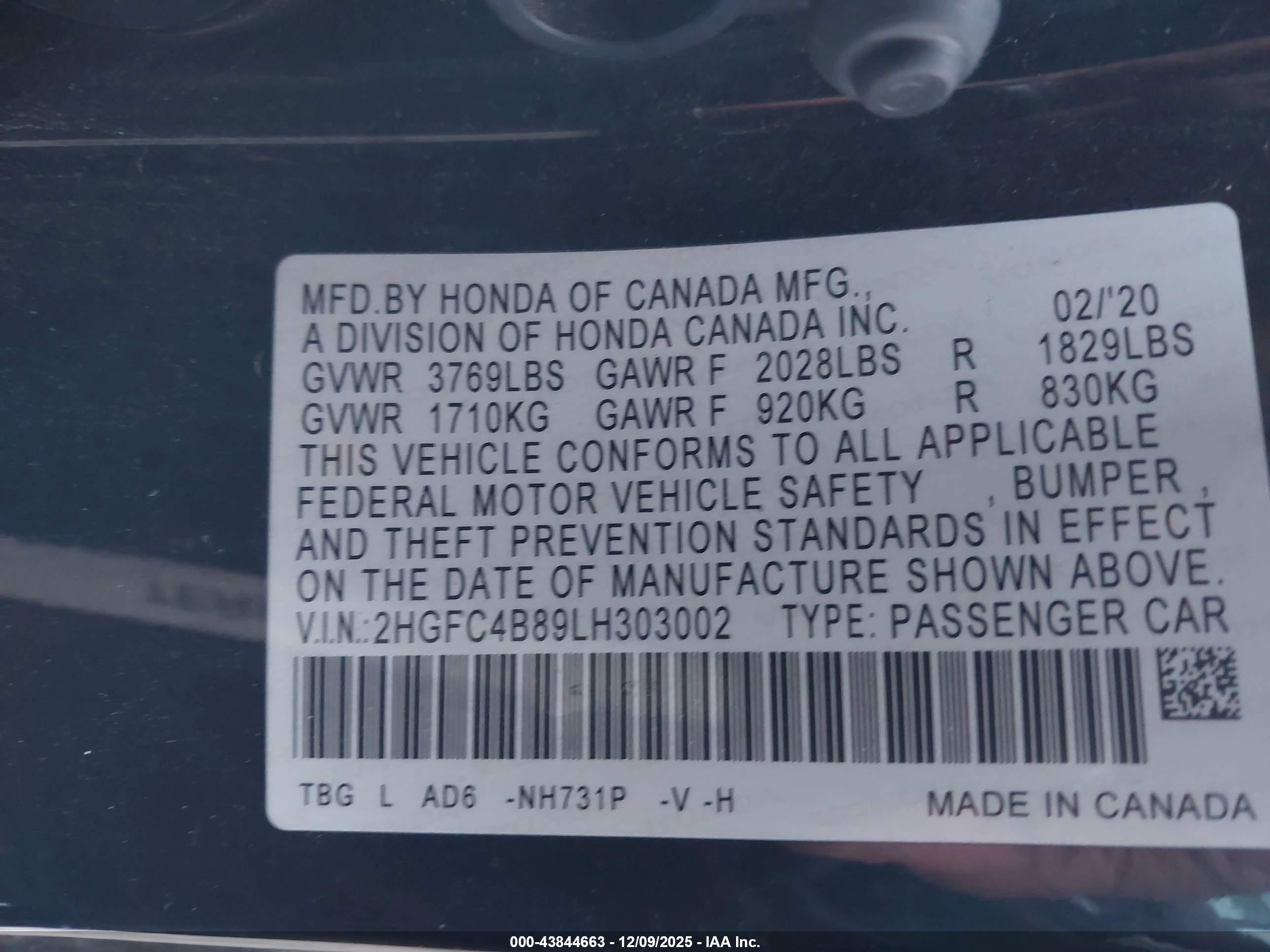 HONDA CIVIC image 9