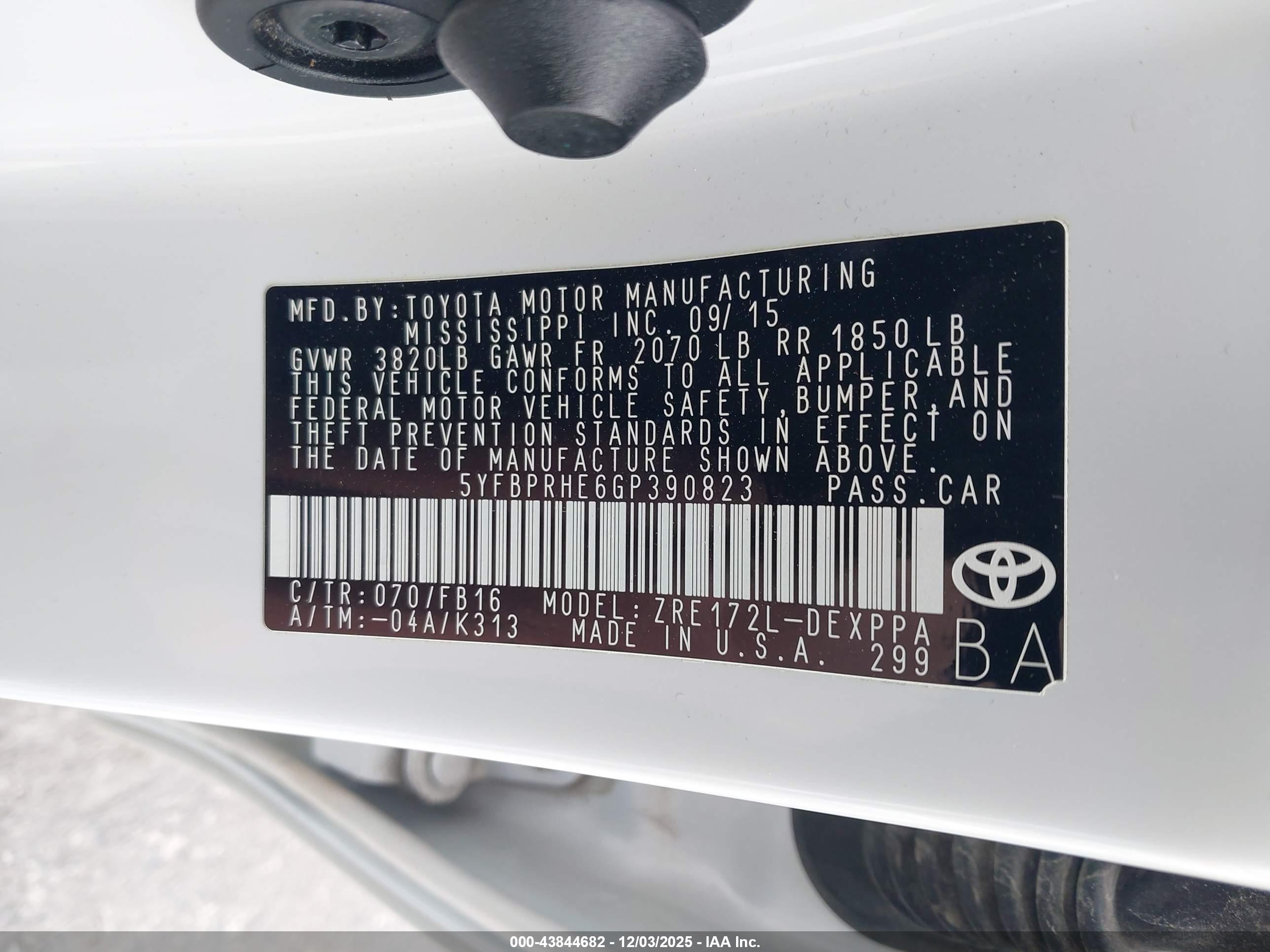 TOYOTA COROLLA image 9