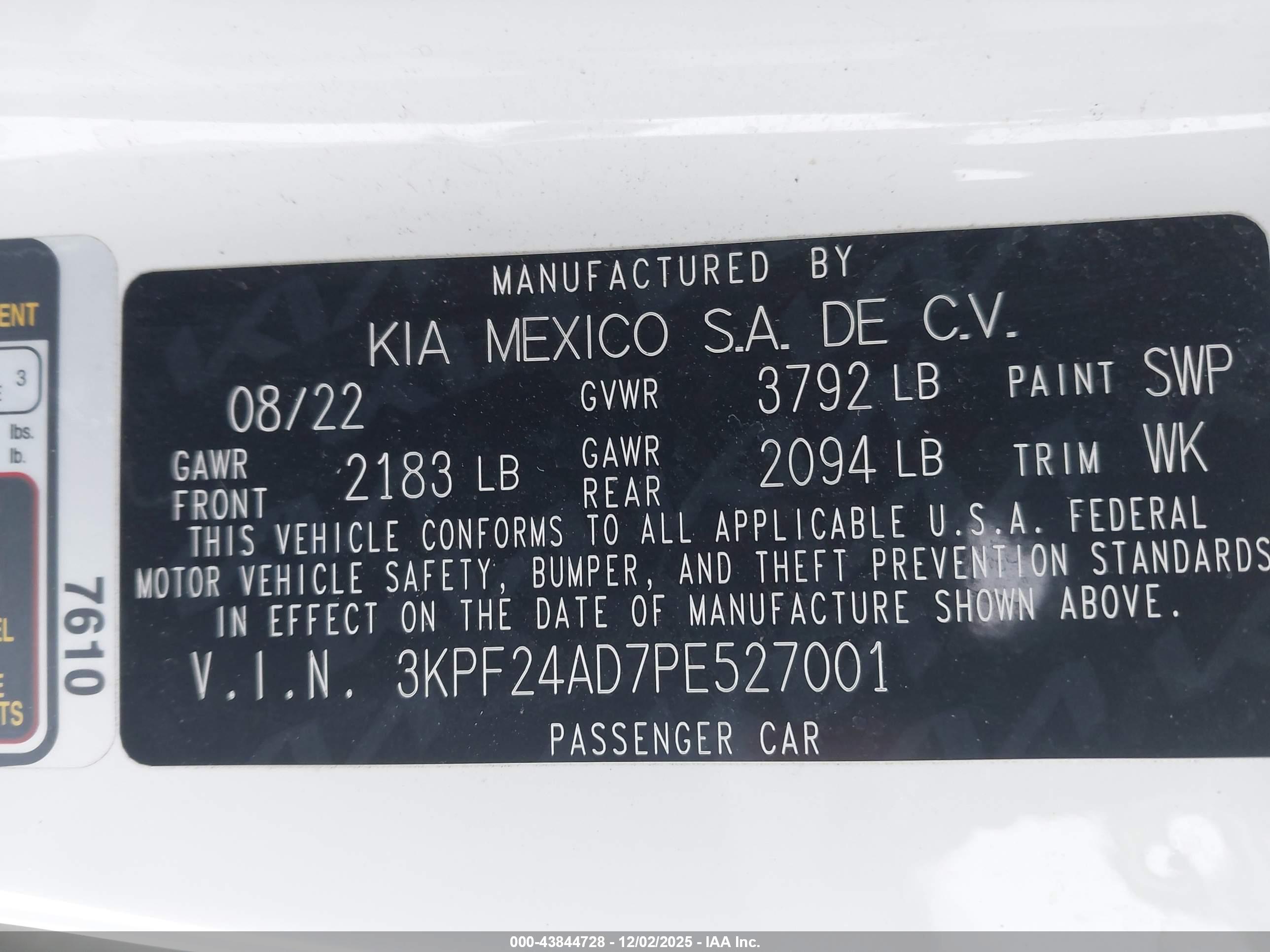 KIA FORTE image 9