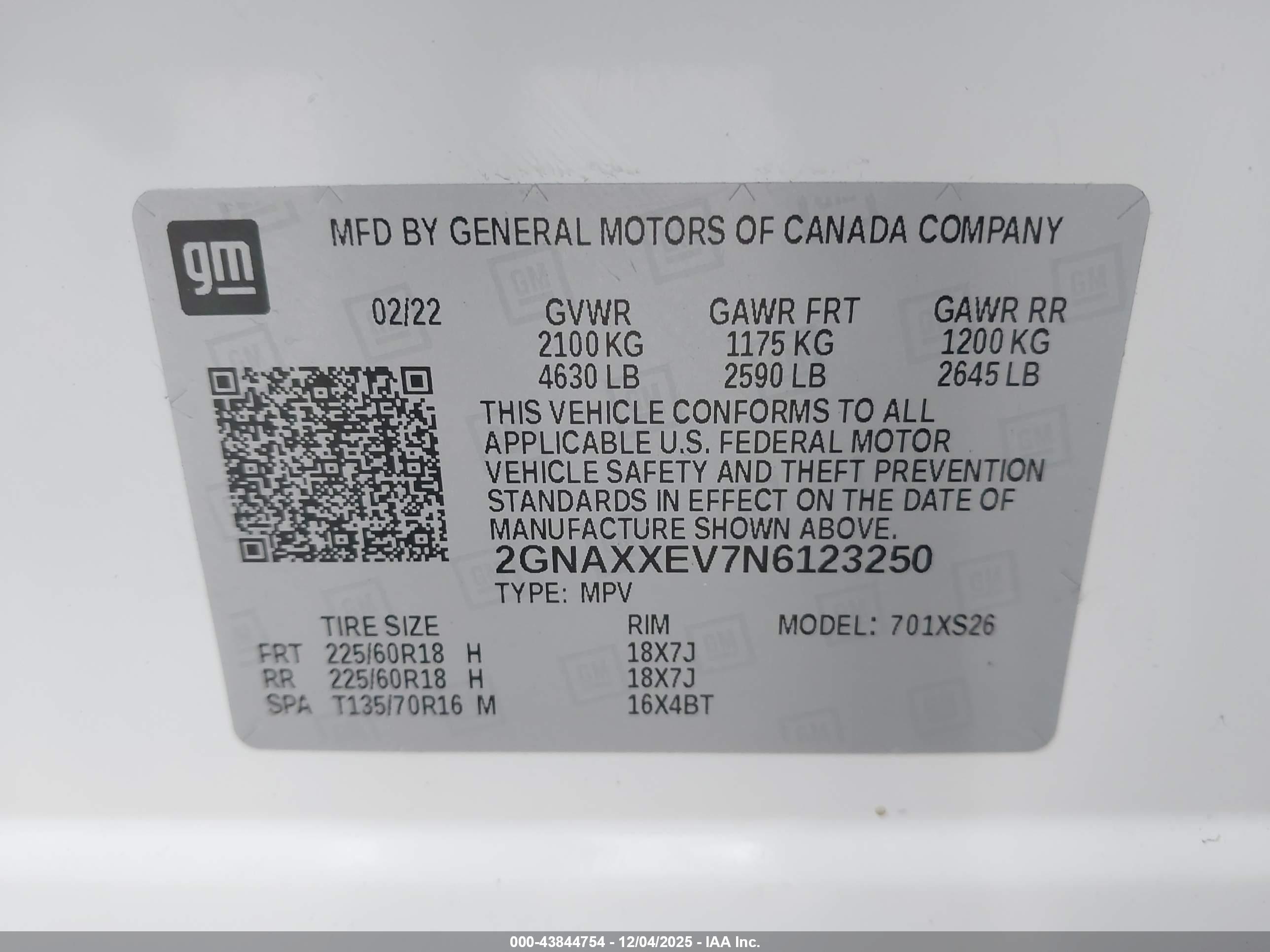 CHEVROLET EQUINOX image 9