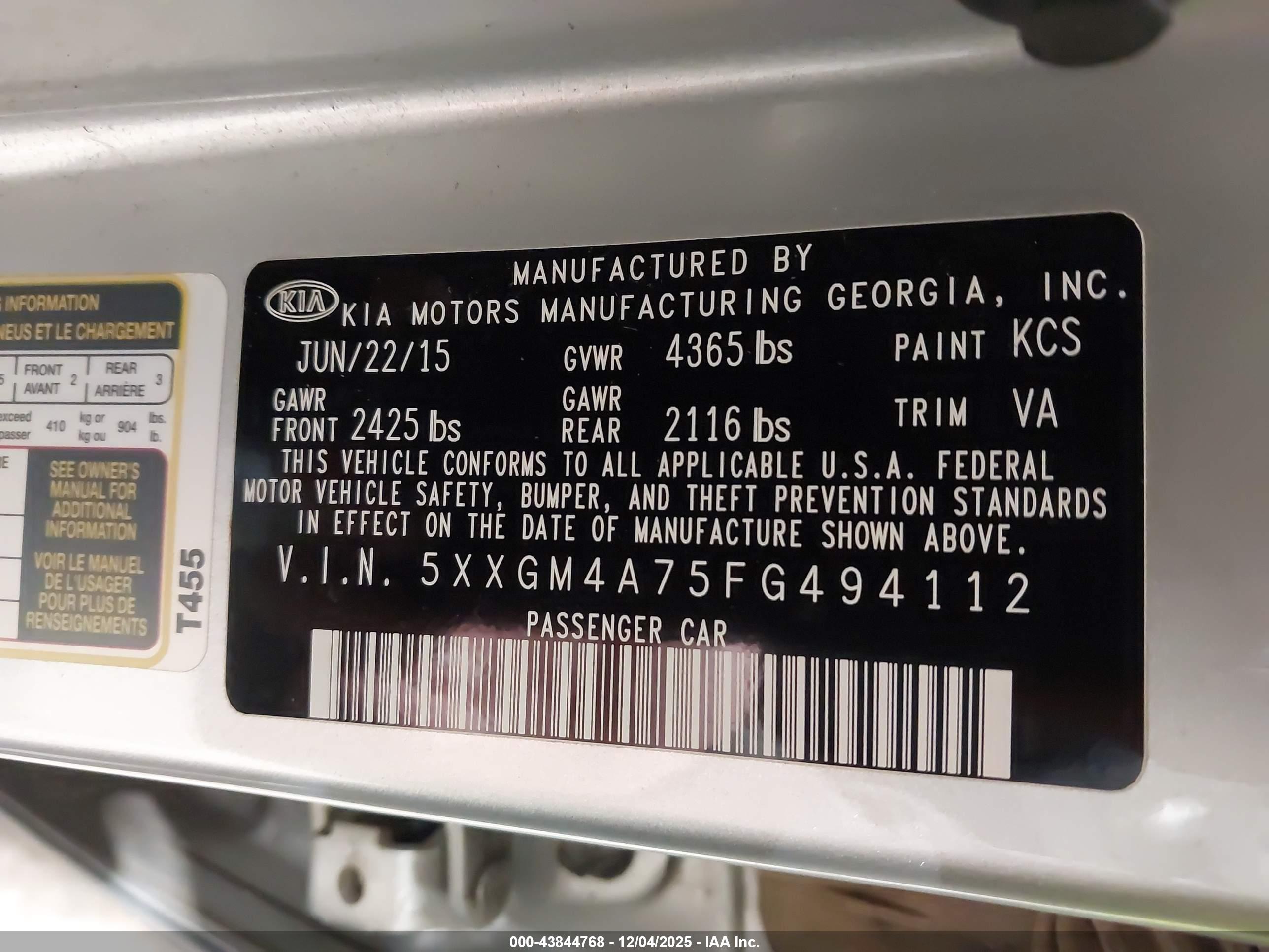 KIA OPTIMA image 9