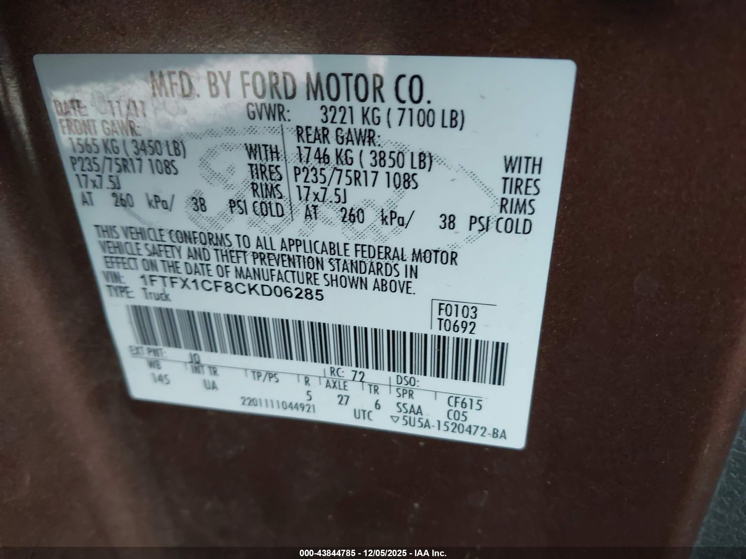 FORD F-150 image 9